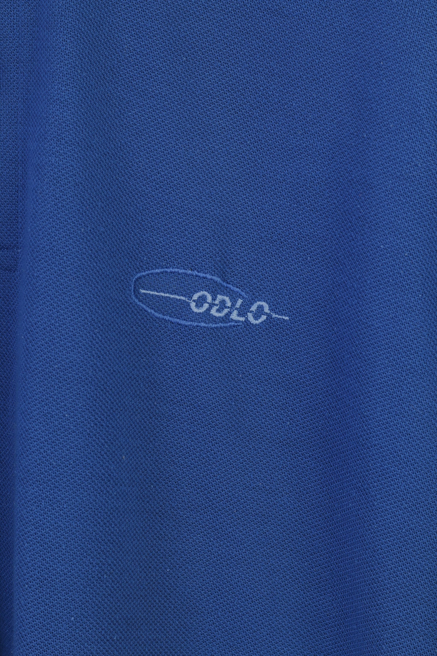 Odlo Men XL Polo Shirt Blue Short Sleeve Navy Detailed Bottoms Athletic Clothing System  Collar Vintage Top