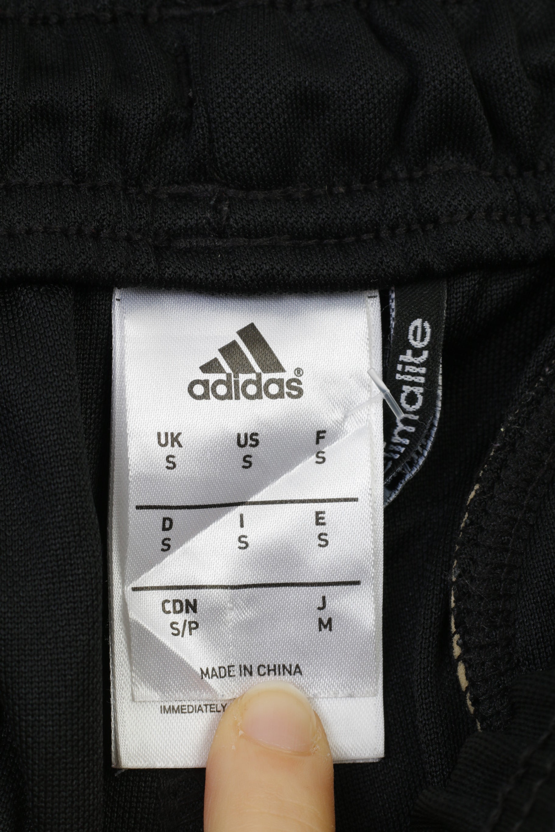 Pantaloncini Adidas da uomo S neri Pantaloni sportivi da allenamento Climalite
