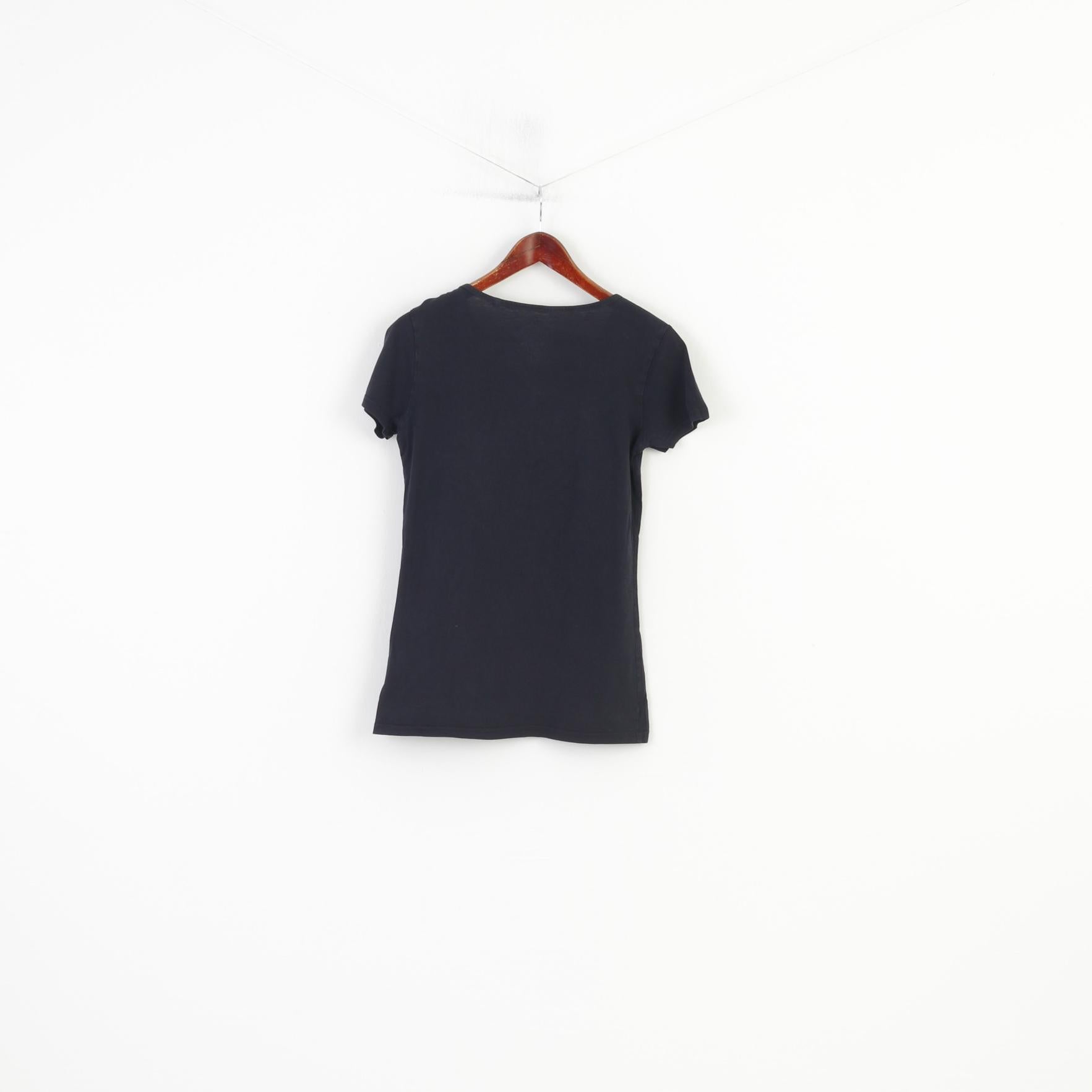 The Rolling Stones Women 170 S Shirt Black Mouth Graphic Cotton Fit Vintage Fif'ty Years Top