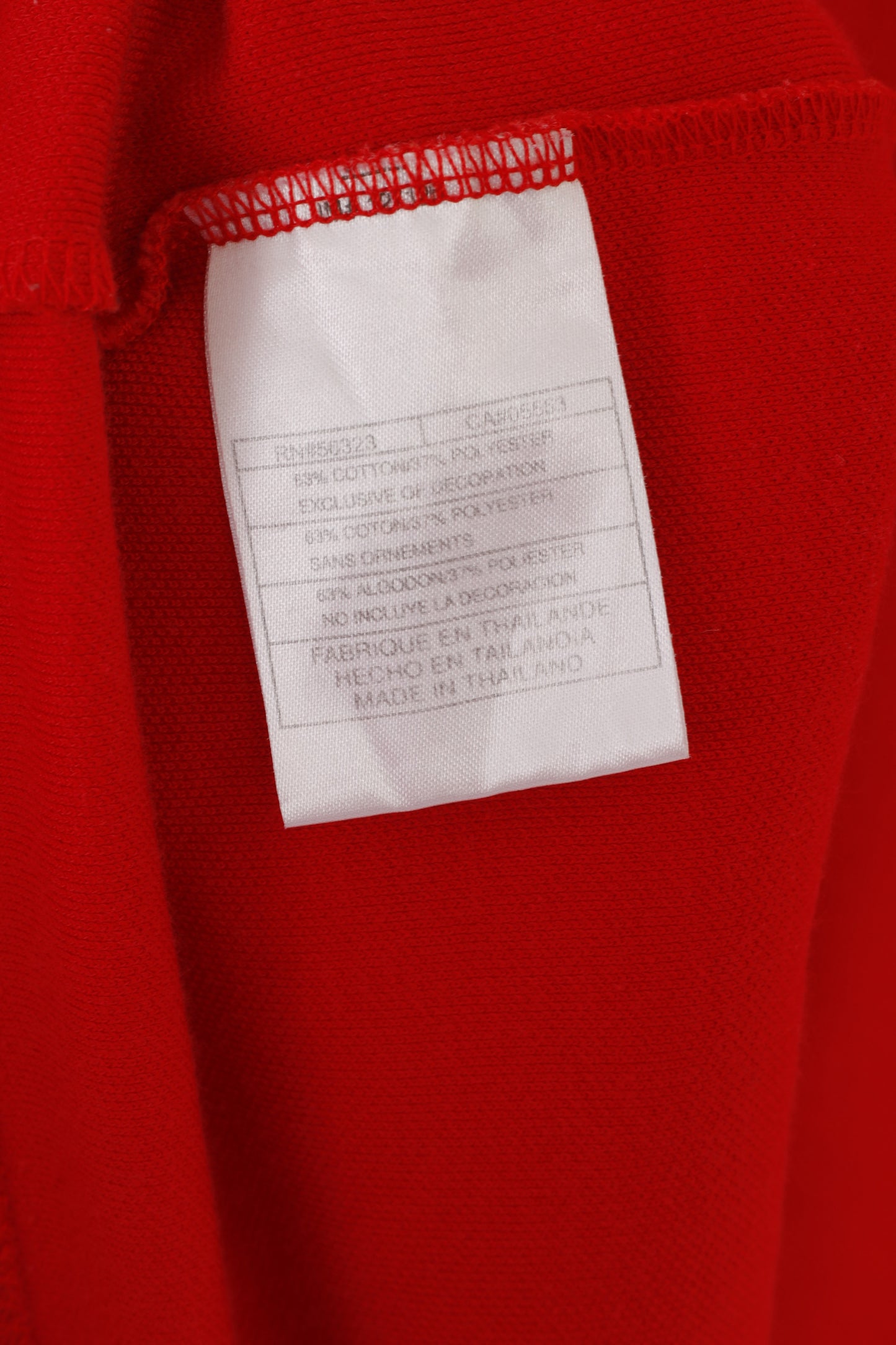Nike Men L Polo Shirt Red Cotton Dri-Fit Golf Sportswear Vintage Short Sleeve Top