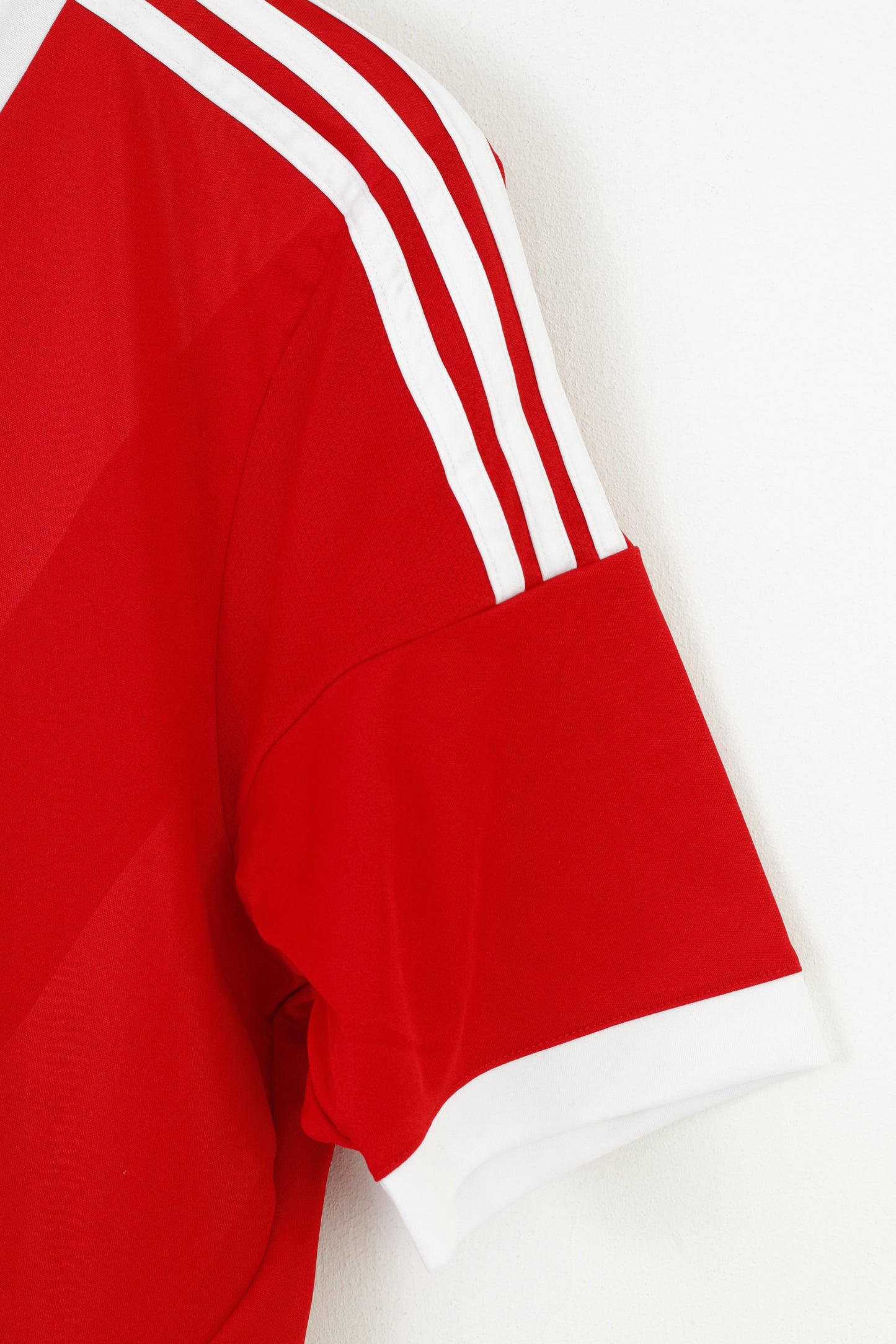 Adidas Men M Shirt Red Vintage Climacool Jersey Formotion Activewear Training Top