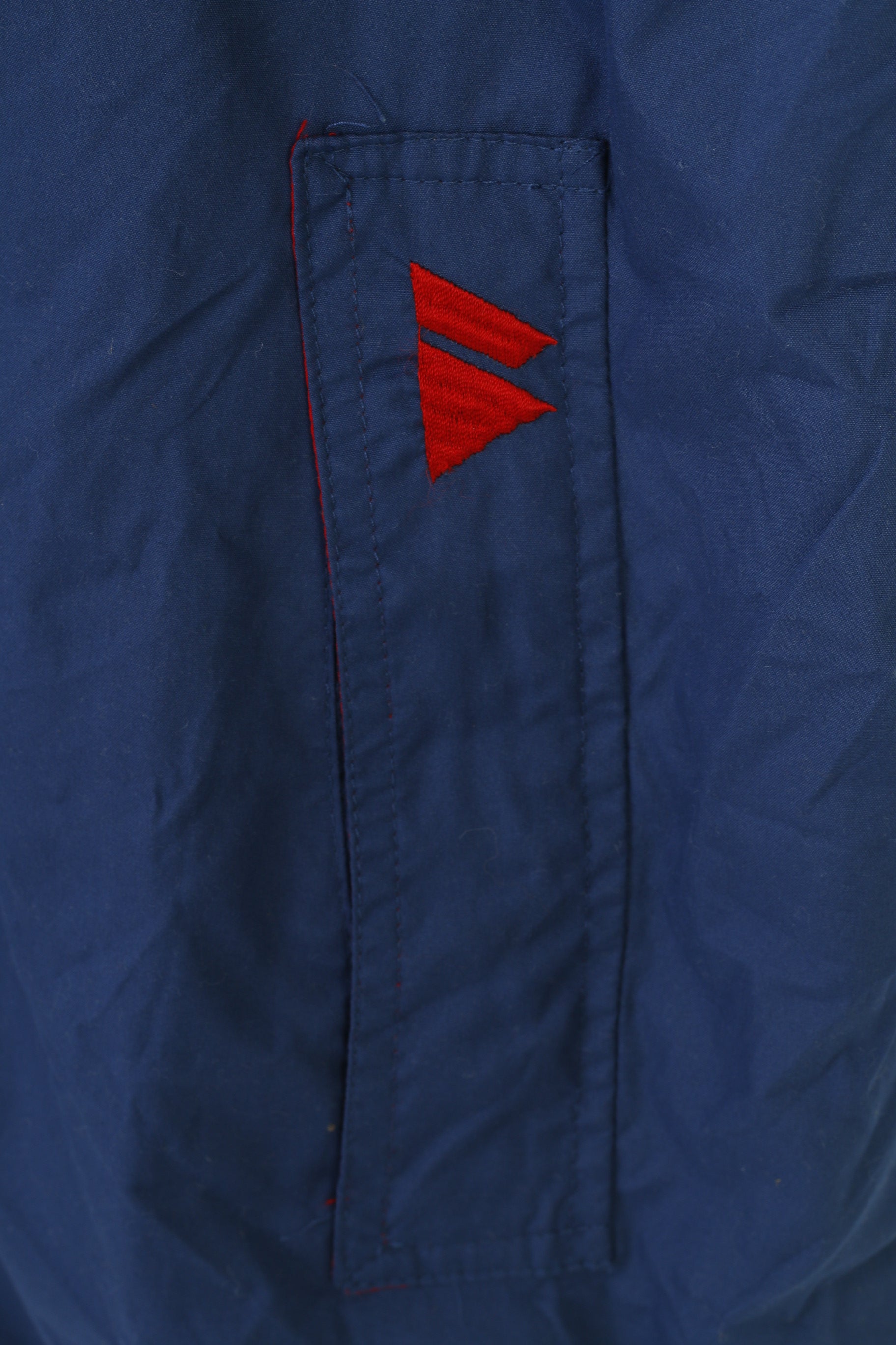 Sherpa Women 42 L Jacket Navy Full Zipper  Hood Pockets Lightweight Top