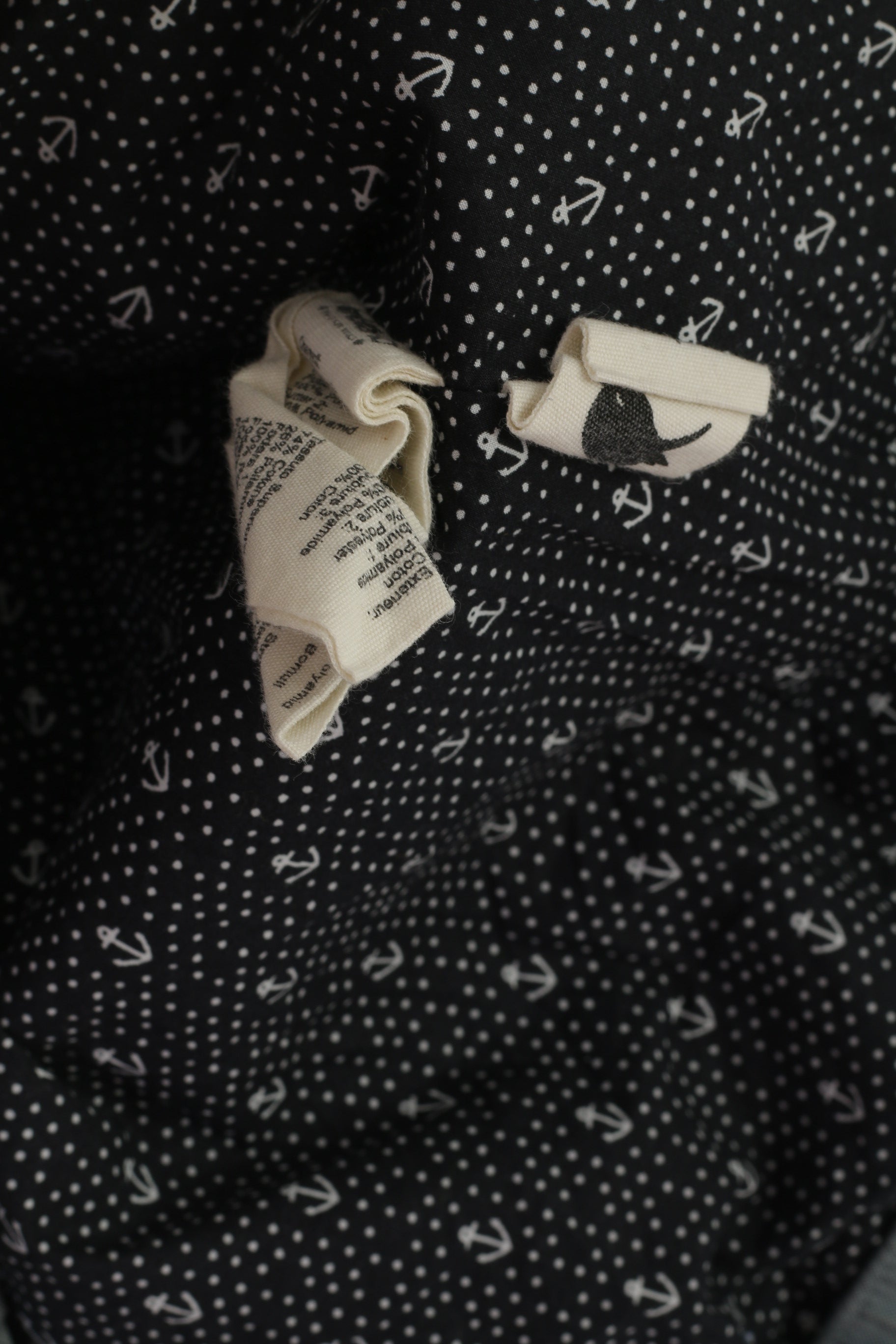 Naketano Women XL Jacket Blue Fadede Cotton Marine Windbreaker Zip Up Top