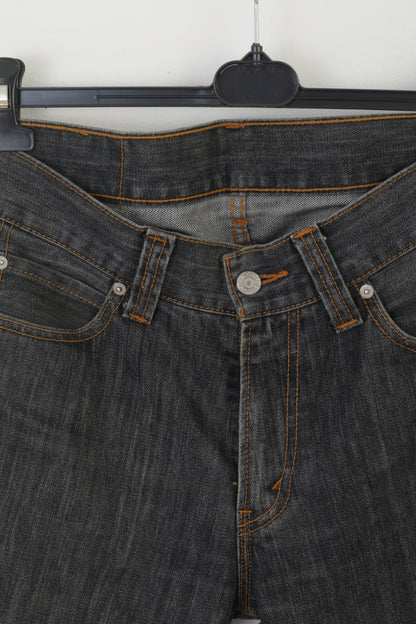 Levi's 506 Mwn 32 Jeans Trousers Navy Gray Vintage Riveted Vintage Denim Pants