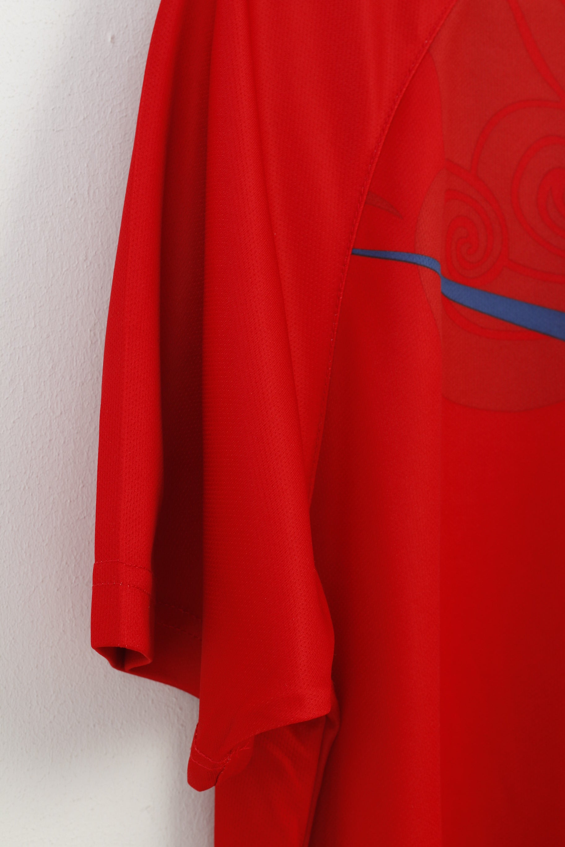 Joola Men M Shirt Jersey Red Sportswear  Training Sportswear Vintage Short Sleeve Top