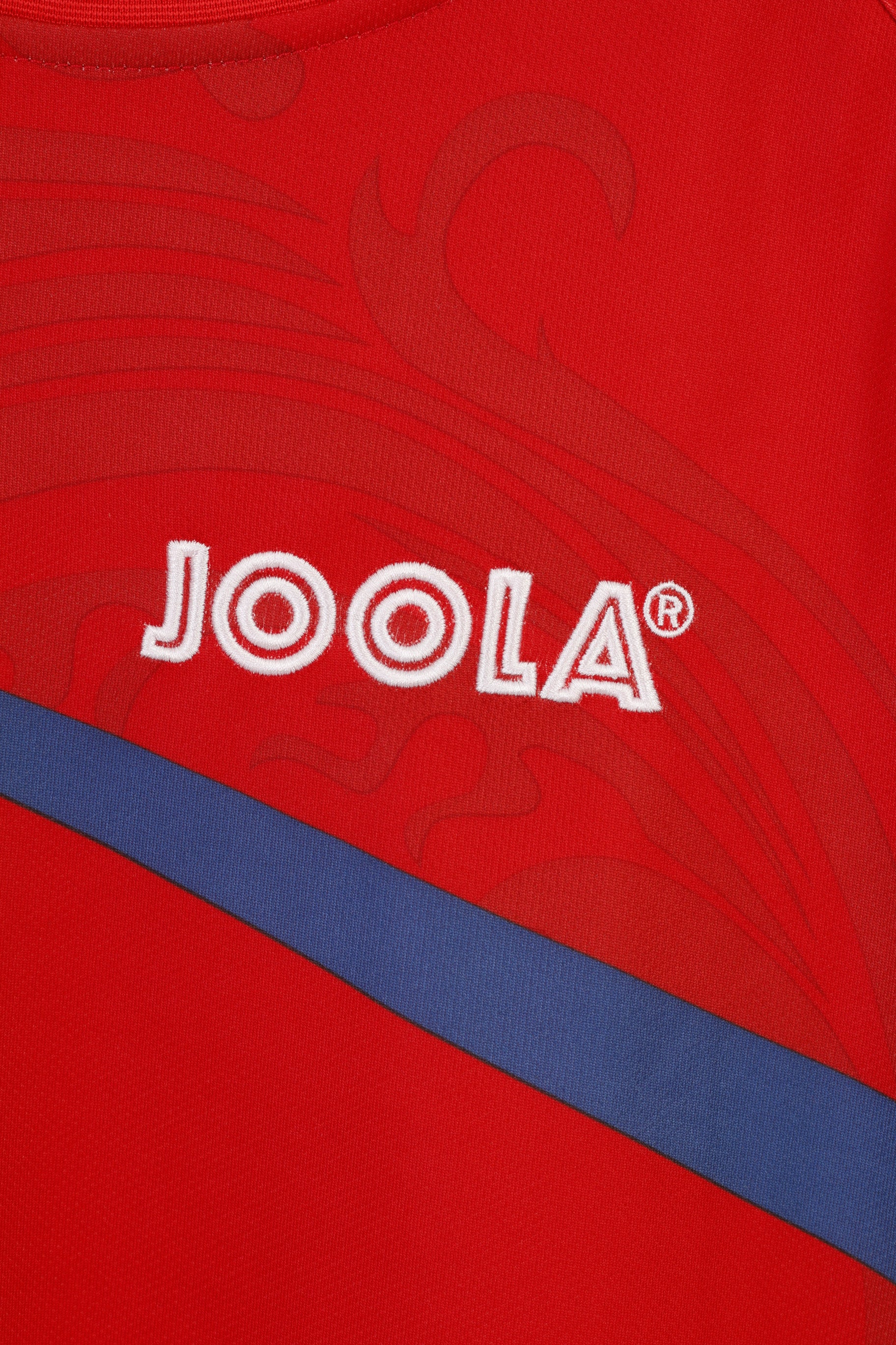 Joola Men M Shirt Jersey Red Sportswear  Training Sportswear Vintage Short Sleeve Top