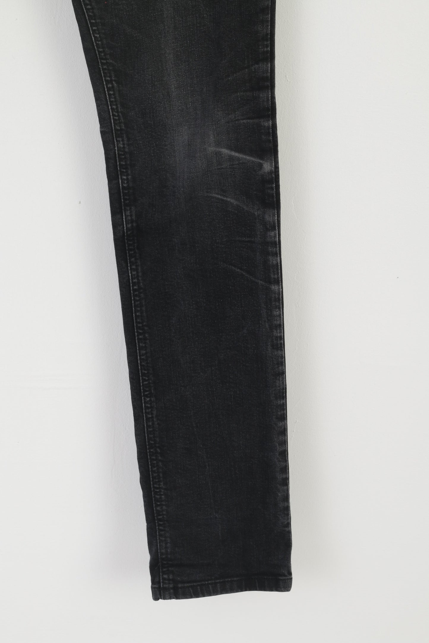 Calvin Klein Jeans Femme 29 Pantalon Pantalon Long Skinny Stretch En Coton Noir