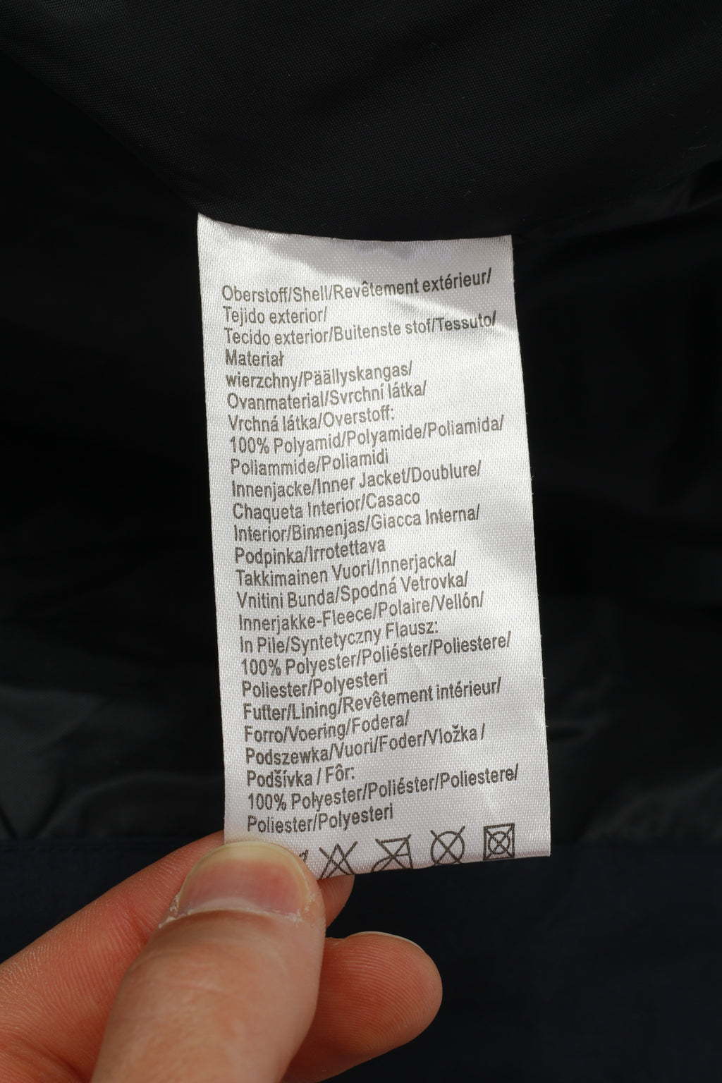 Gioni Feroti Outdoor wear Men L Jacket Blue Vintage Global System Hidden hood