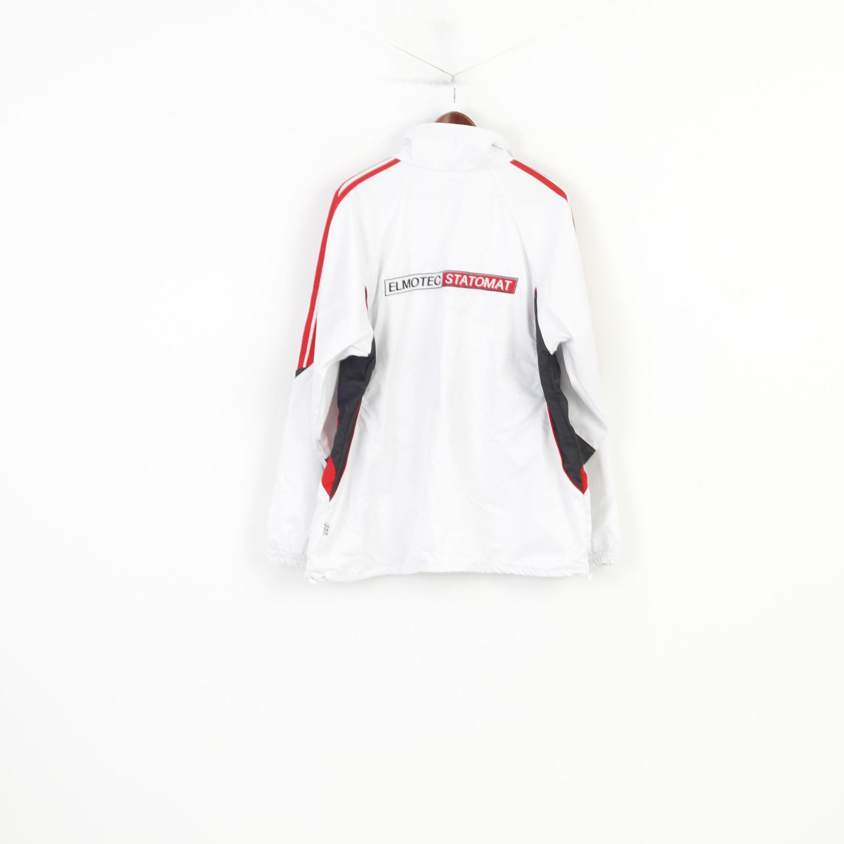 Esporte Men XL Jacket White Vintage Lightweight Full Zipper Sportswear Top