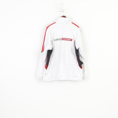 Esporte Men XL Jacket White Vintage Lightweight Full Zipper Sportswear Top