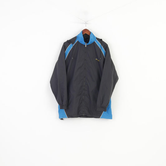 Betandwin.De Men M Lightweight Jacket Black Full Zipper Sportswear SVV Weigenheim  Hooded Vintage Outwear  Top