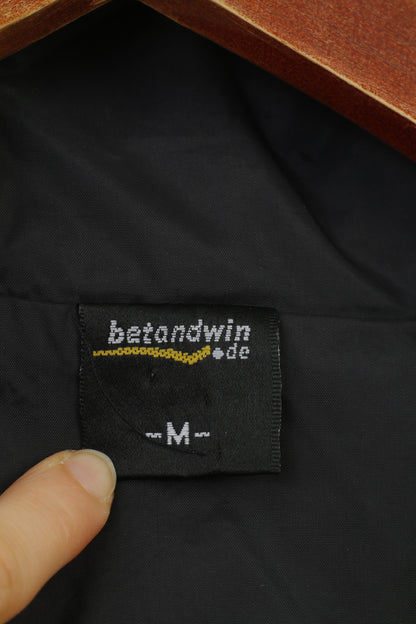 Betandwin.De hommes M veste légère noir fermeture éclair complète vêtements de sport SVV Weigenheim à capuche vêtements d'extérieur vintage haut