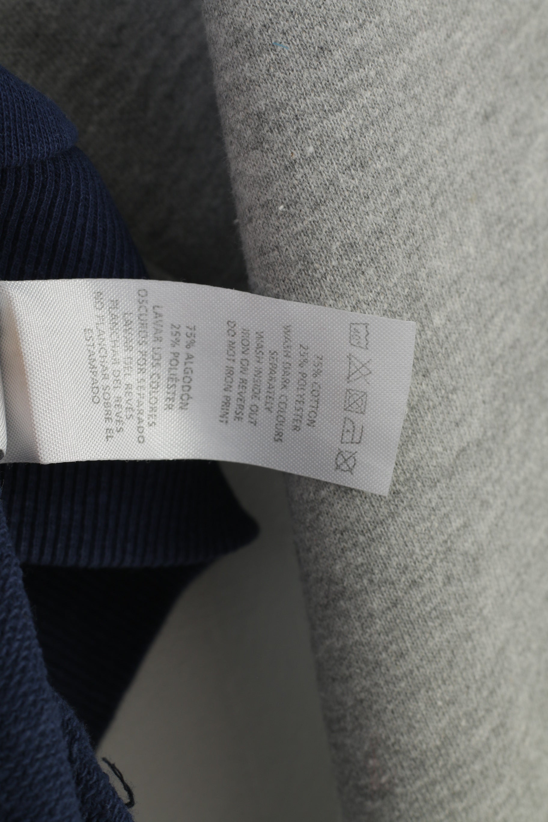 Cedar Wood State Women XL Sweatshirt Grey Navy Cotton Looney Tunes Bunny Crew Neck Vintage Top