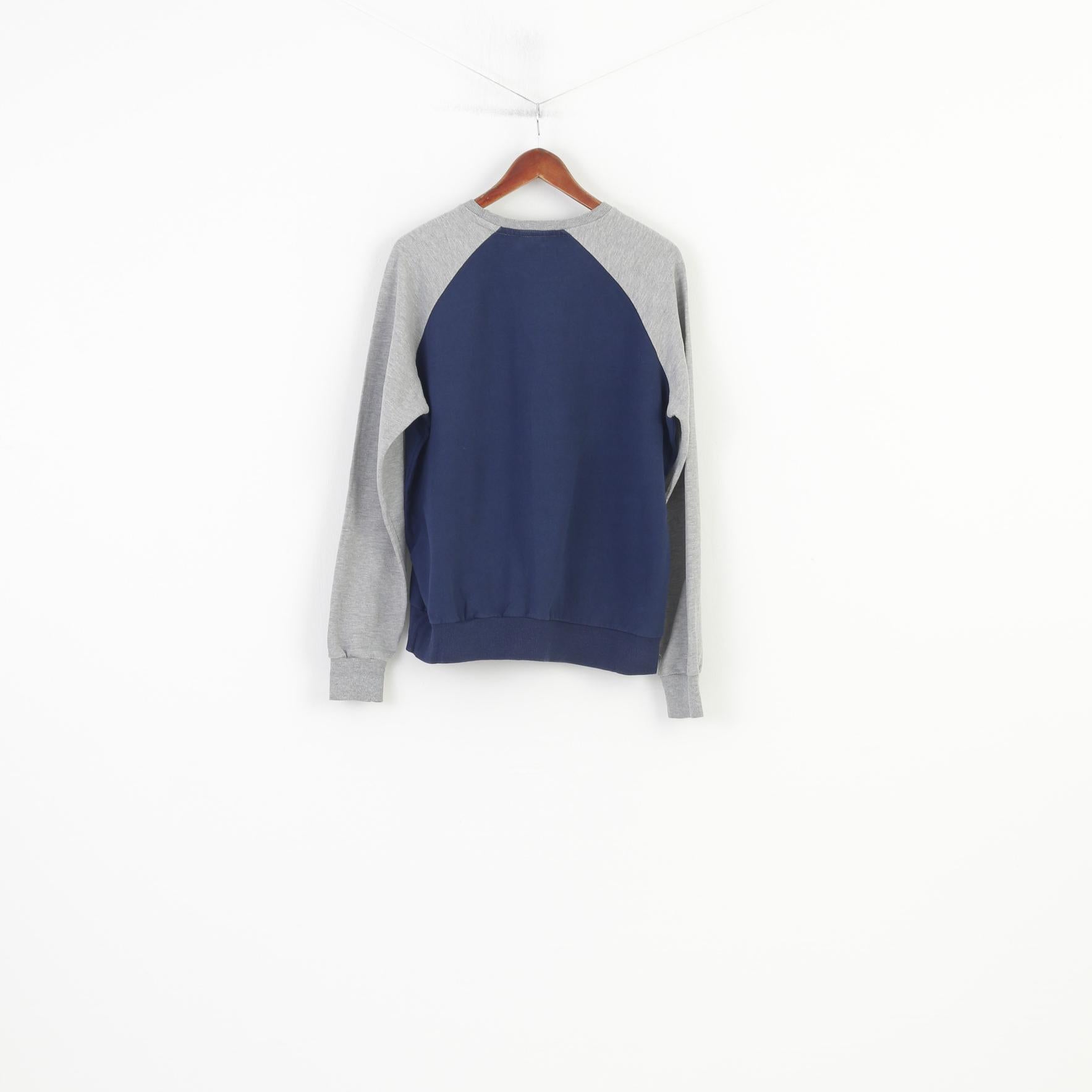 Cedar Wood State Women XL Sweatshirt Grey Navy Cotton Looney Tunes Bunny Crew Neck Vintage Top