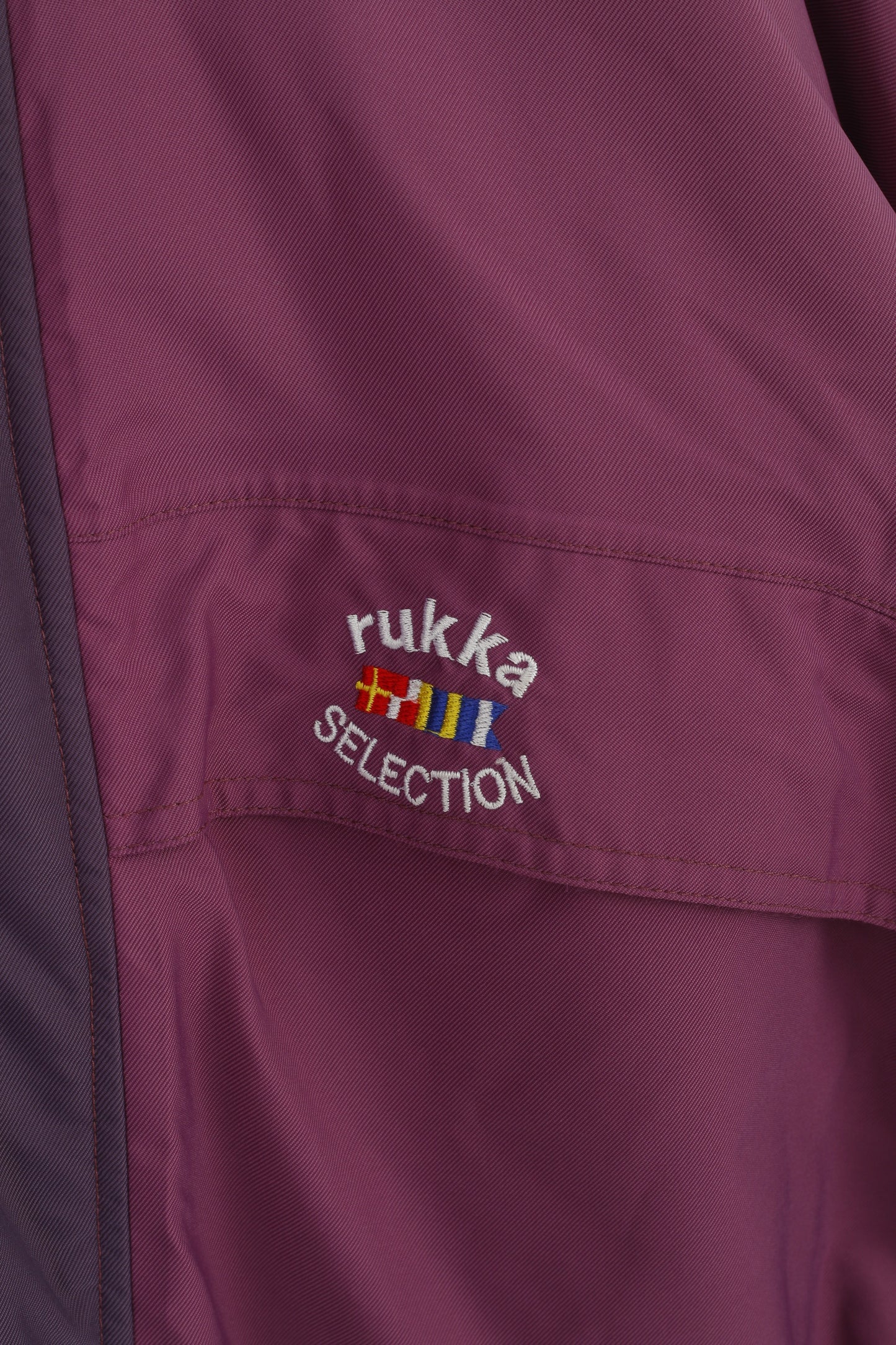 Rukka Selection Outdoor wear Men M Jacket Purple Vintage hood