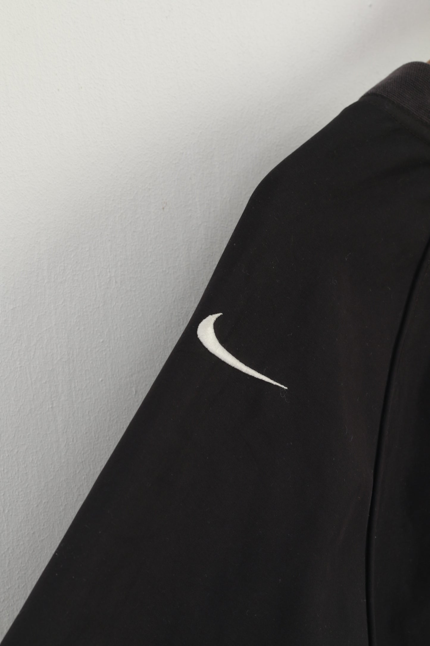 Nike Homme XL Veste Noir Sportswear Vintage Activewear Pull Golf Yop