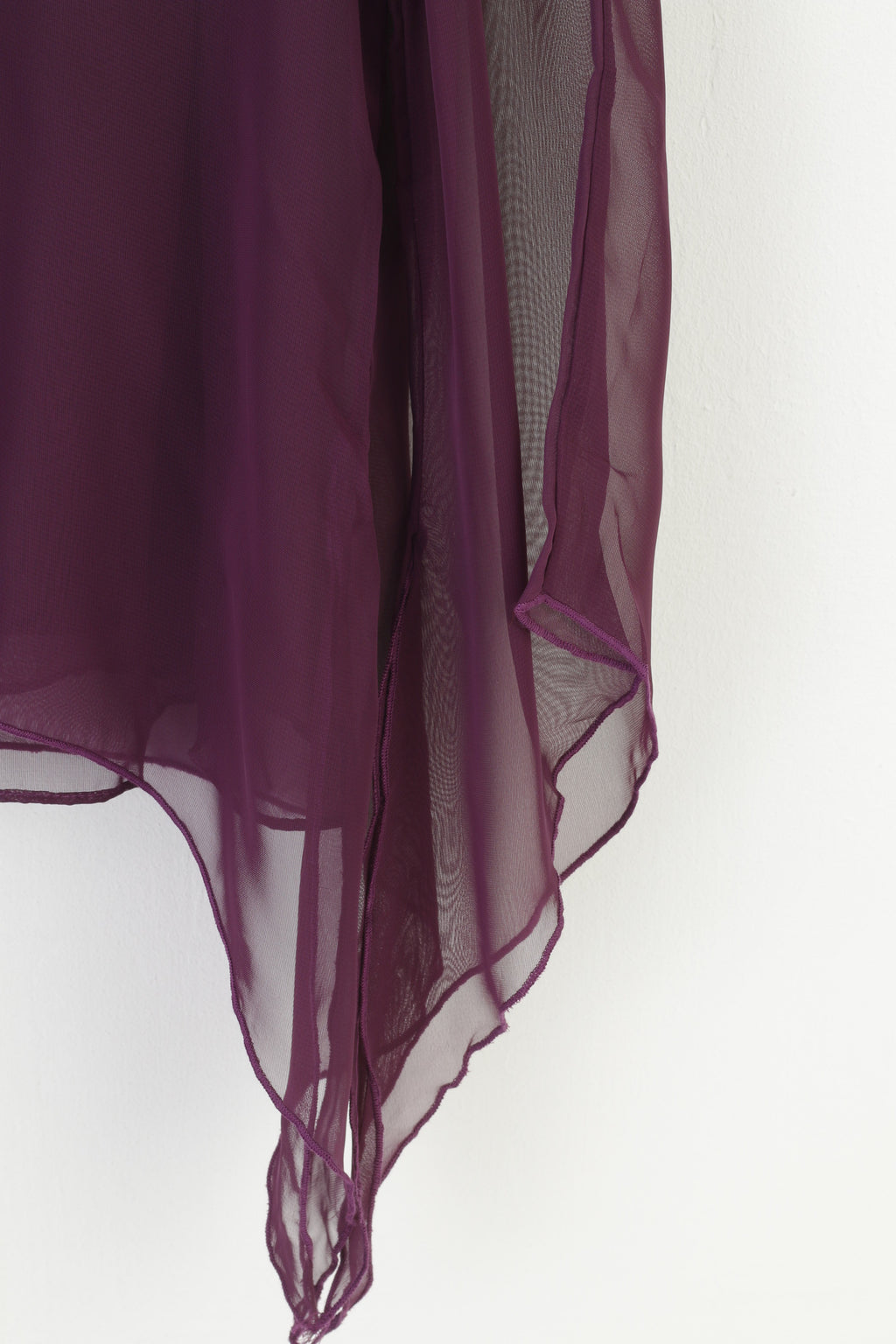 Hotkiss Women L Casual Shirt Spaghetti Straps Purple Plum Tank Top 2 Pieces Set Vintage Top