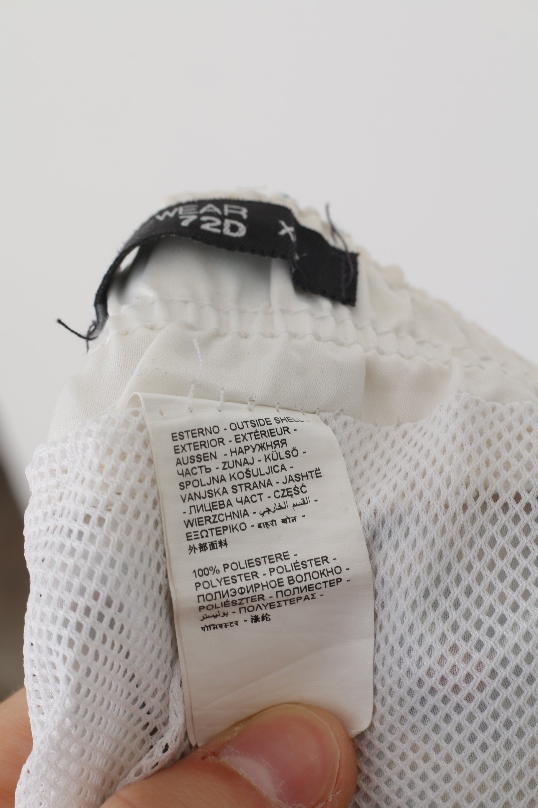 Jeanswear 72D Men XL Shorts Blue Patterns Retro Vintage Summer Pants