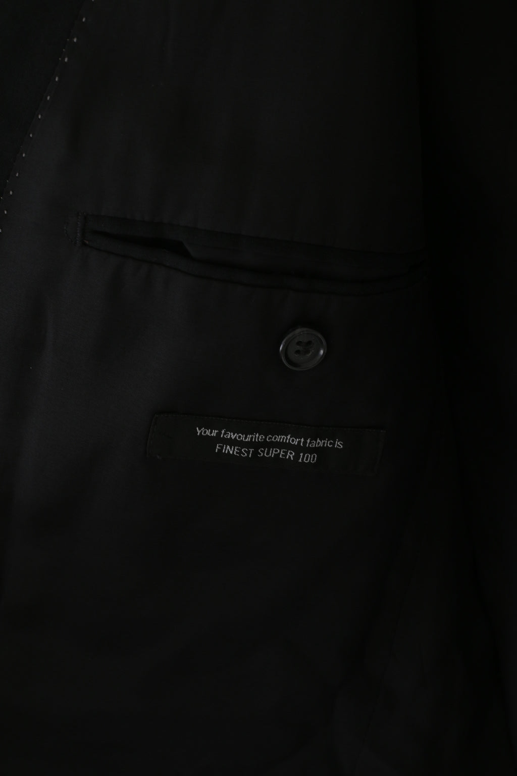 Strellson Men 98 40 Blazer Black Virgin Wool Single Breasted Premium Line Jacket