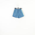 Speedo Men M Shorts Blue Checkered Training Sportswear Pockets Pants