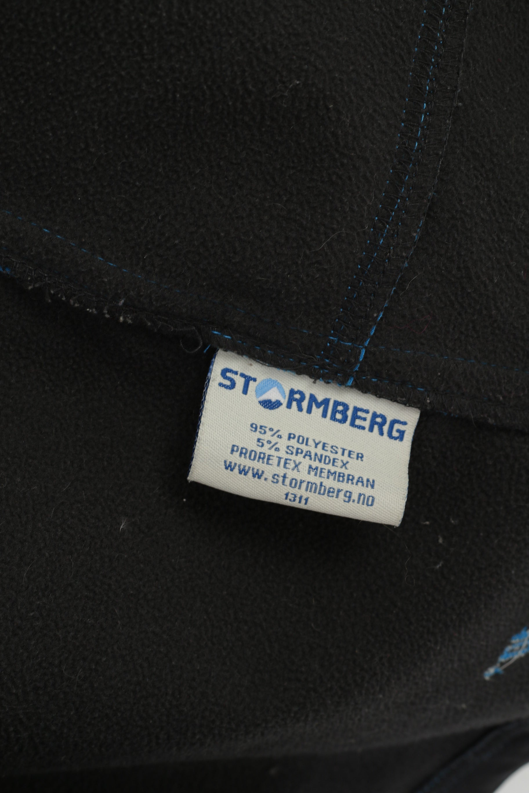 Giacca Stormberg da donna Softshell blu con cerniera intera con cappuccio Outdoor Prore 10 Top