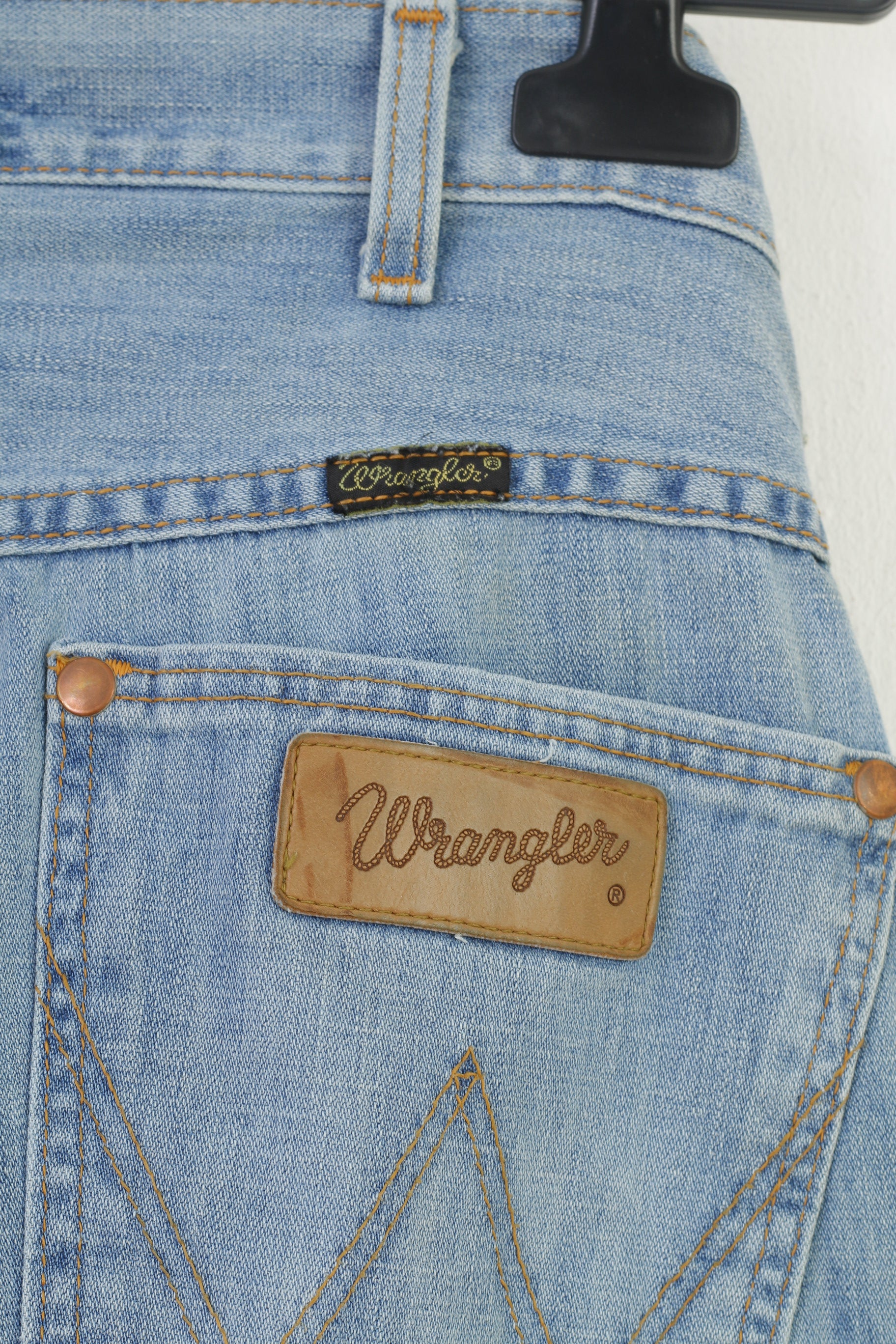 Pantaloni Wrangler Uomo 31 Pantaloni Denim Blue Jeans Cotone Vintage