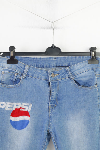 Jeans Wear Pantaloni da donna 30 Jeans denim Pantaloni skinny Pepsi vintage