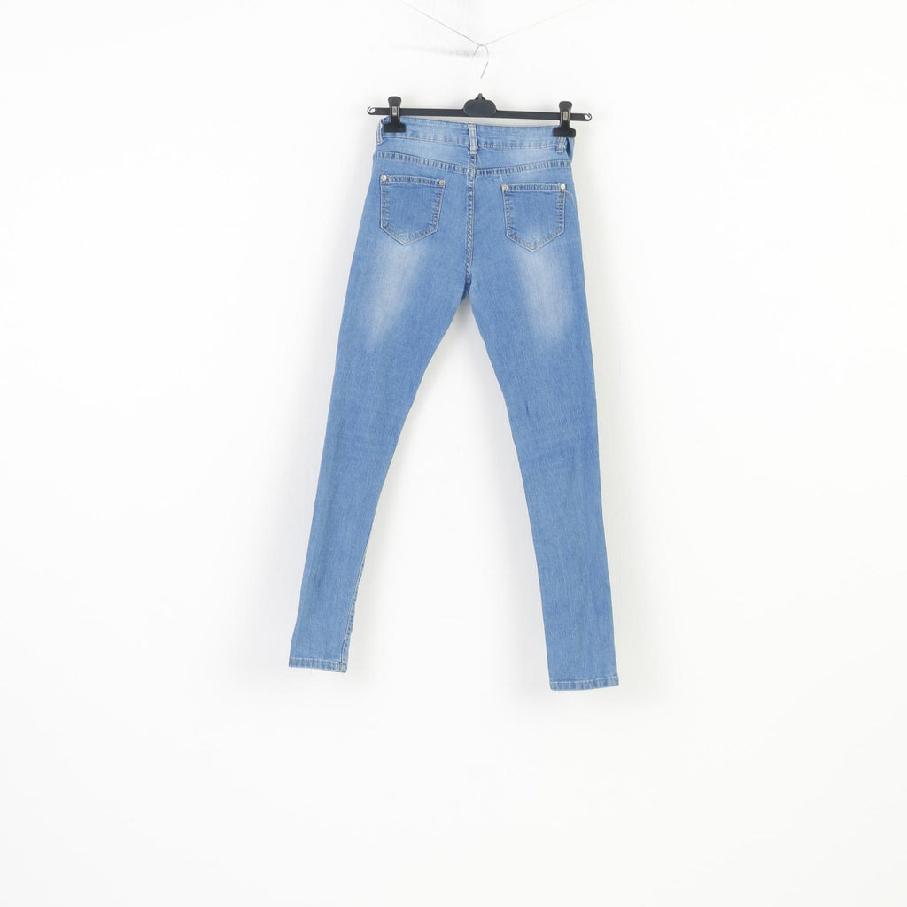 Jeans Wear Women 30 Trousers Denim Jeans Skinny Pepsi Vintage Pants