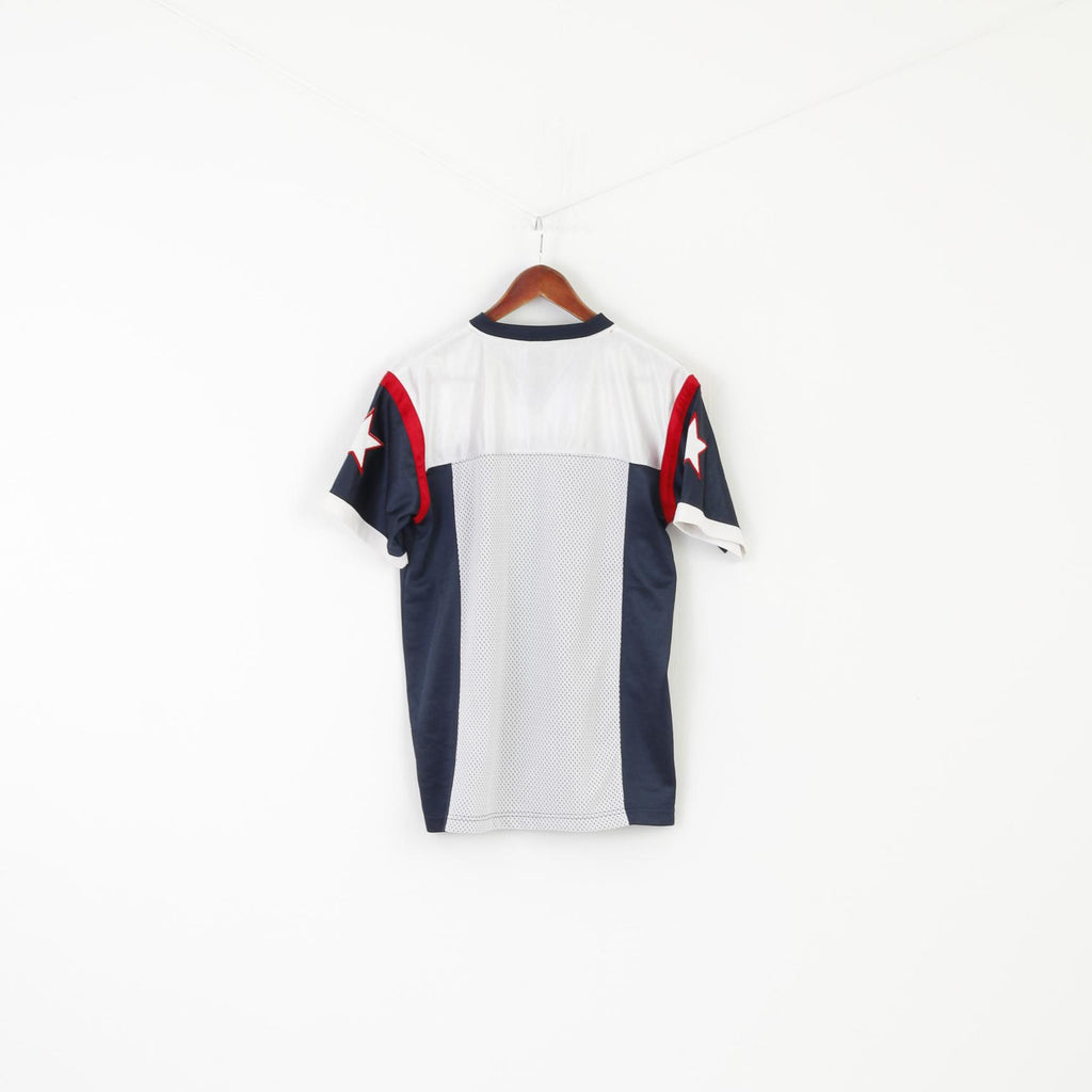 KappAhl Youth 170 Shirt White Shiny AWS School Of Five 67 Sportswear Jersey Top