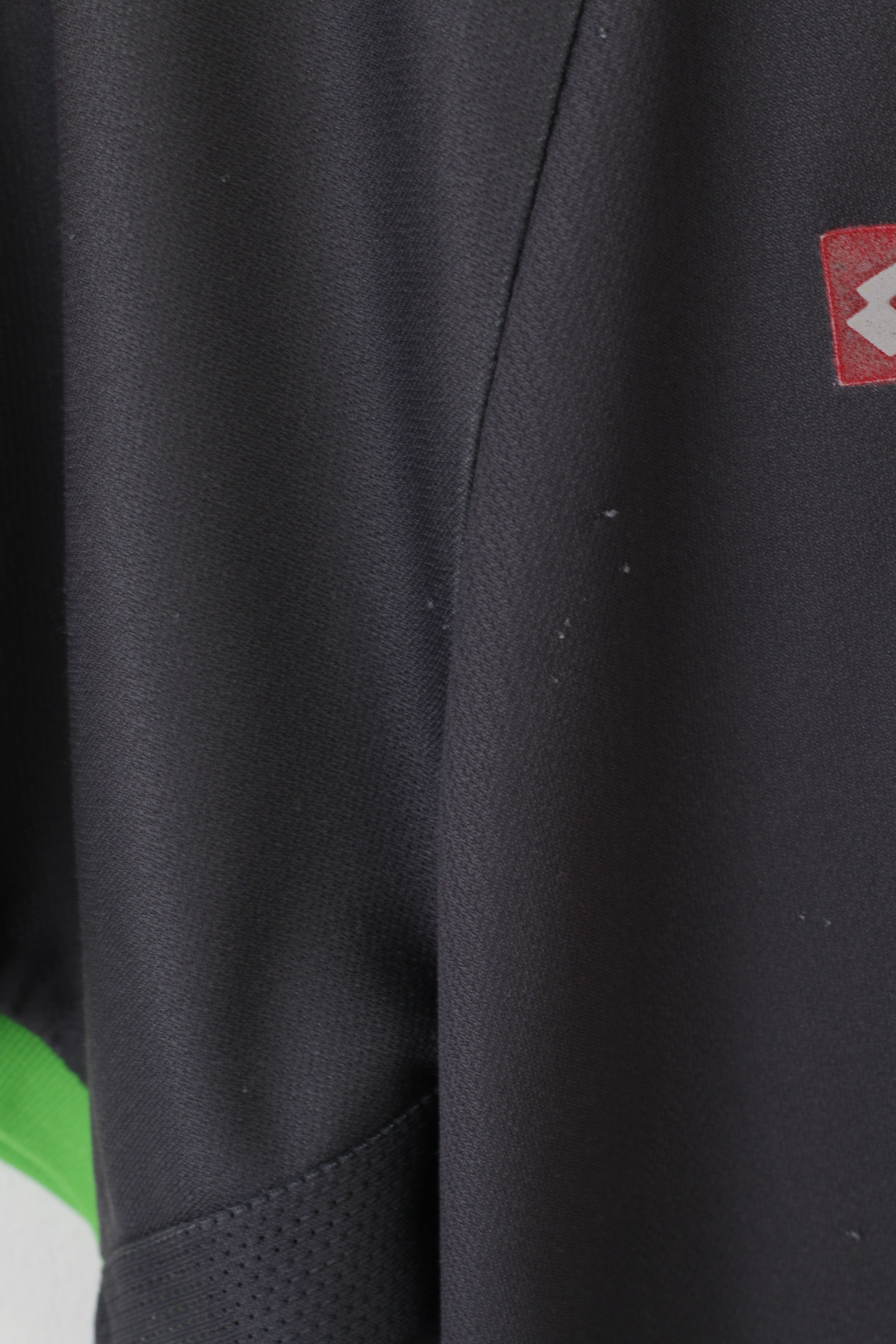 Lotto Borussia Monchengladbach Garçons 13-14 Âge 152-164 Chemise Gris Vintage 2011 Jersey Top