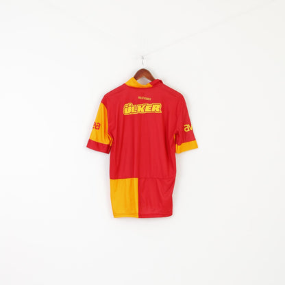 Maglia Nike Uomo S Arancione Turk Turchia Telekom Calcio Galatasaray Maglia Vintage Top