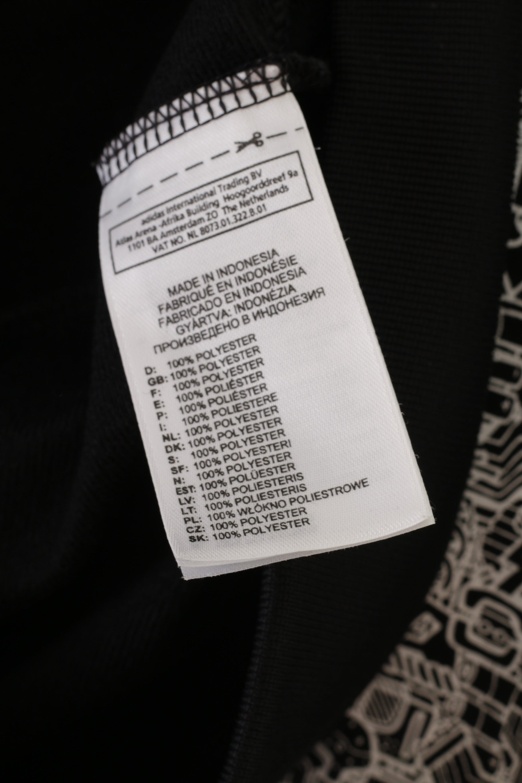 Adidas Men S Sweatshirt Full Zipper Black Collar  Sport Training Graphic Vintage Top