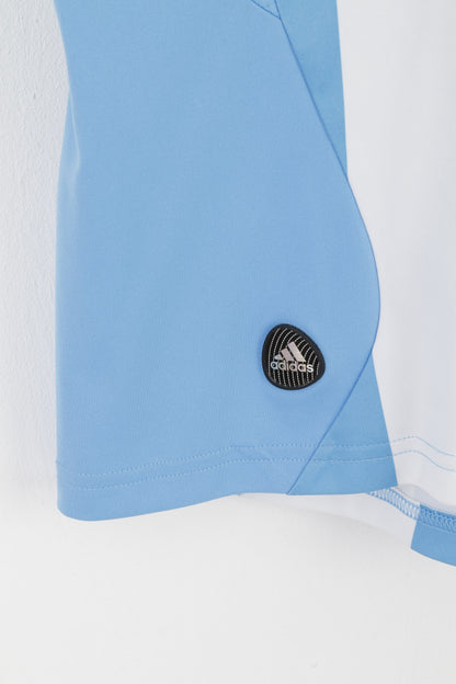 Adidas AFA garçons 14 âge L chemise bleu blanc Sport entraînement argentin Football maillot haut