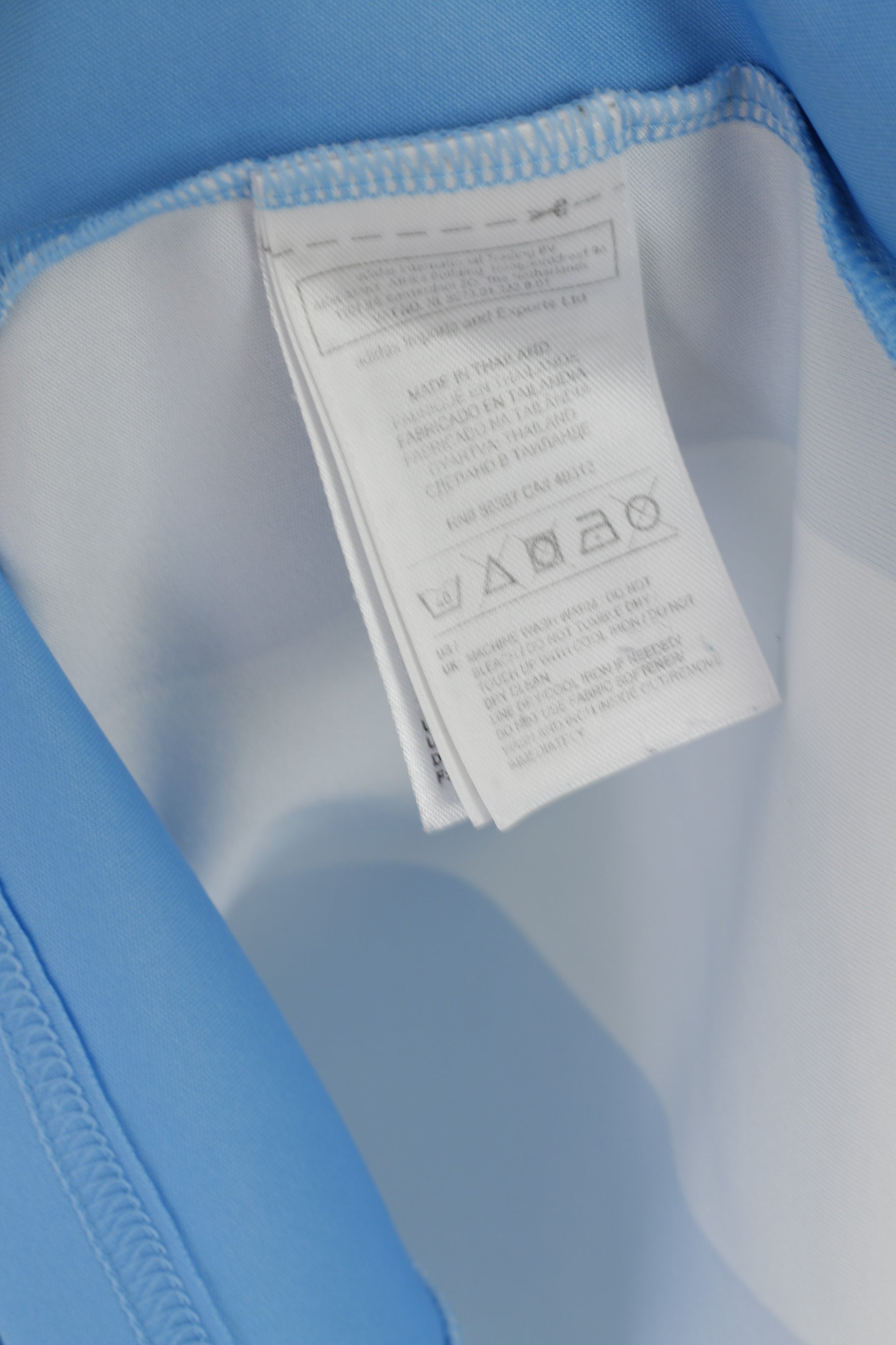 Adidas AFA garçons 14 âge L chemise bleu blanc Sport entraînement argentin Football maillot haut