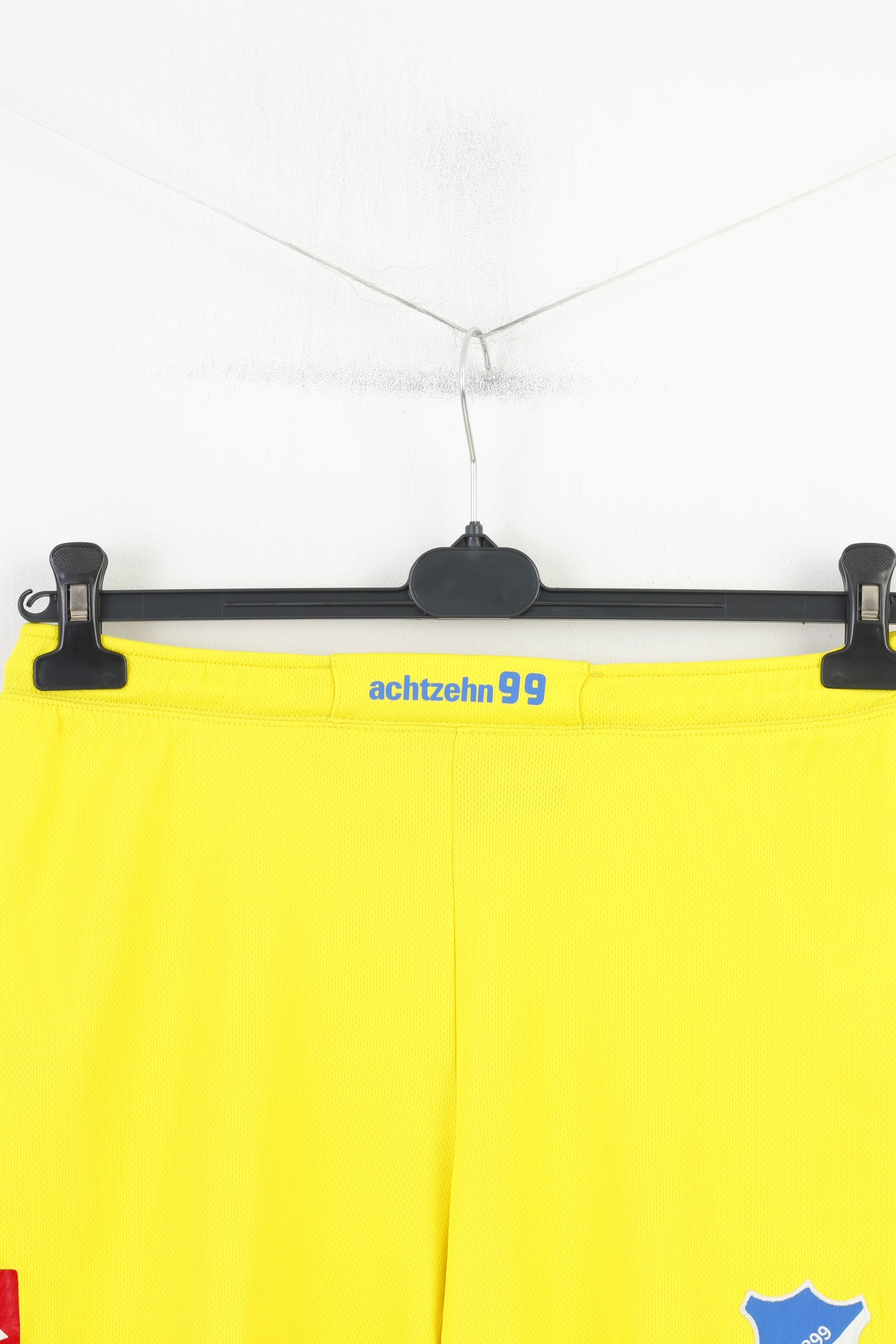 Lotto Men S Shorts Yellow Italian Vintage Football Sport TSG 1899 Hoffenheim Pants