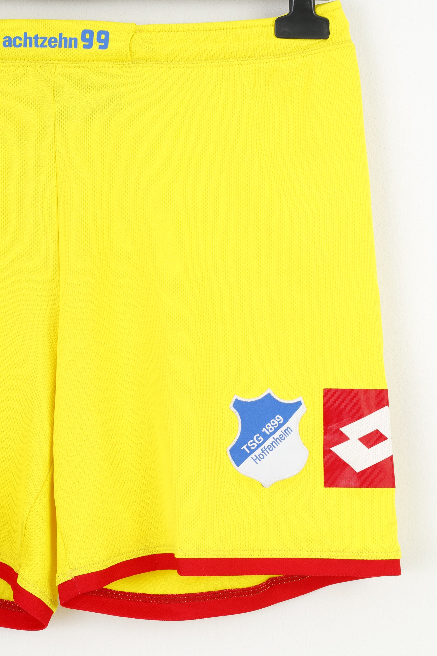 Lotto Men S Shorts Yellow Italian Vintage Football Sport TSG 1899 Hoffenheim Pants