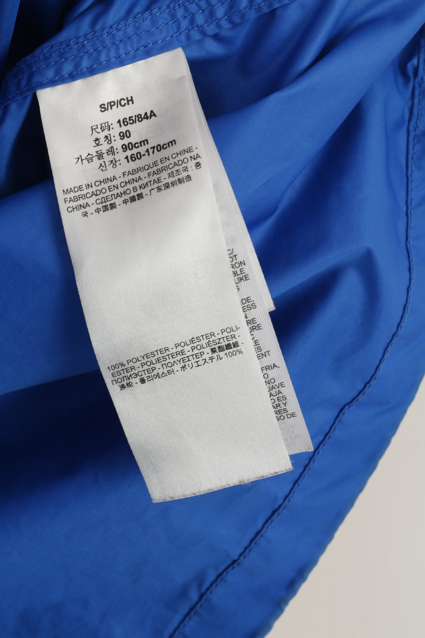 Levi's Men S Jacket Bleu Rouge Léger Pleine Fermeture Éclair À Capuche Haut Décontracté