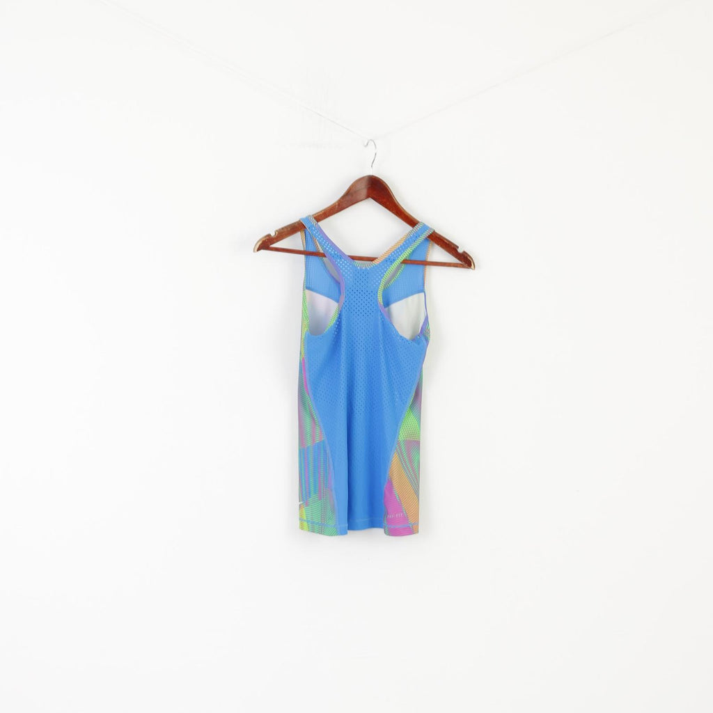 Nike Pro Women S Shirt Multicolour Dri Fit Sportswear Gym Training Tank Top