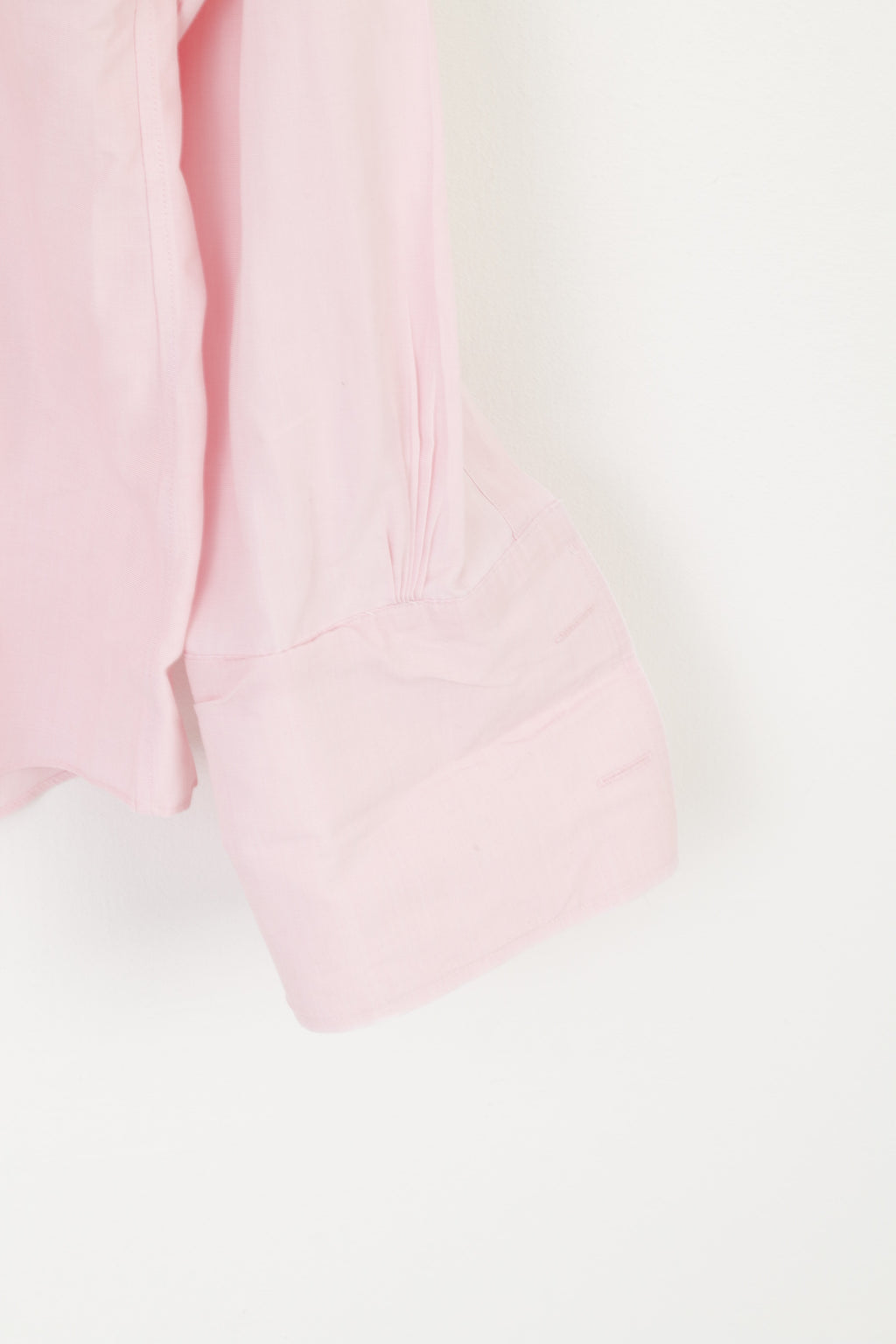 Brooks Brothers 15.5 34 L Casual Shirt Pink Cotton Cuff Elegant Long Sleeve Top