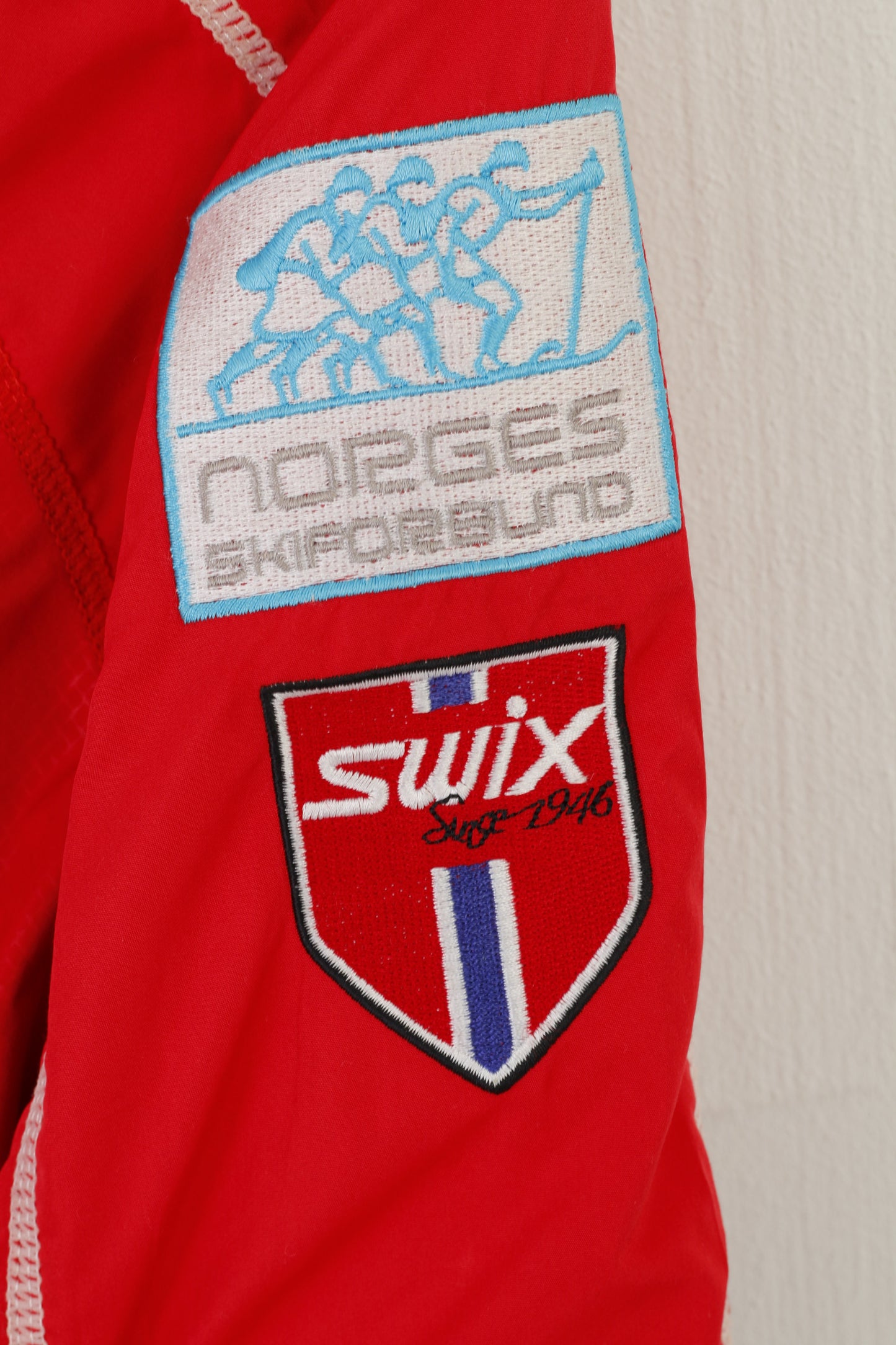 Swix NORGES Women L Jacket Rouge Ski pour Bund Cross CountryVingelen IL Sport Top