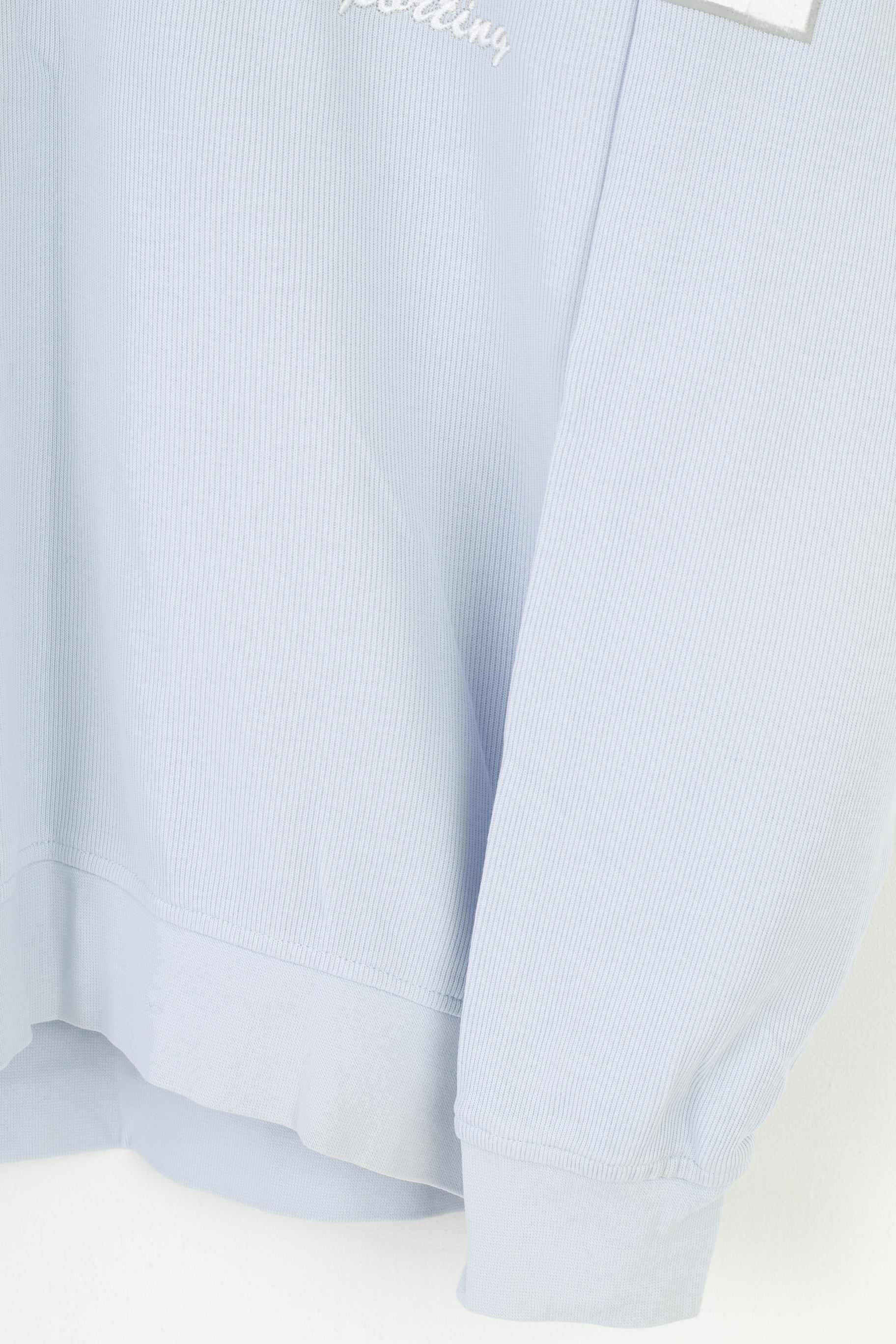 Signum Men L Polo Shirt Blue Cotton Long Sleeve Polo Sporting Palm Beach Collar Bottoms  Top