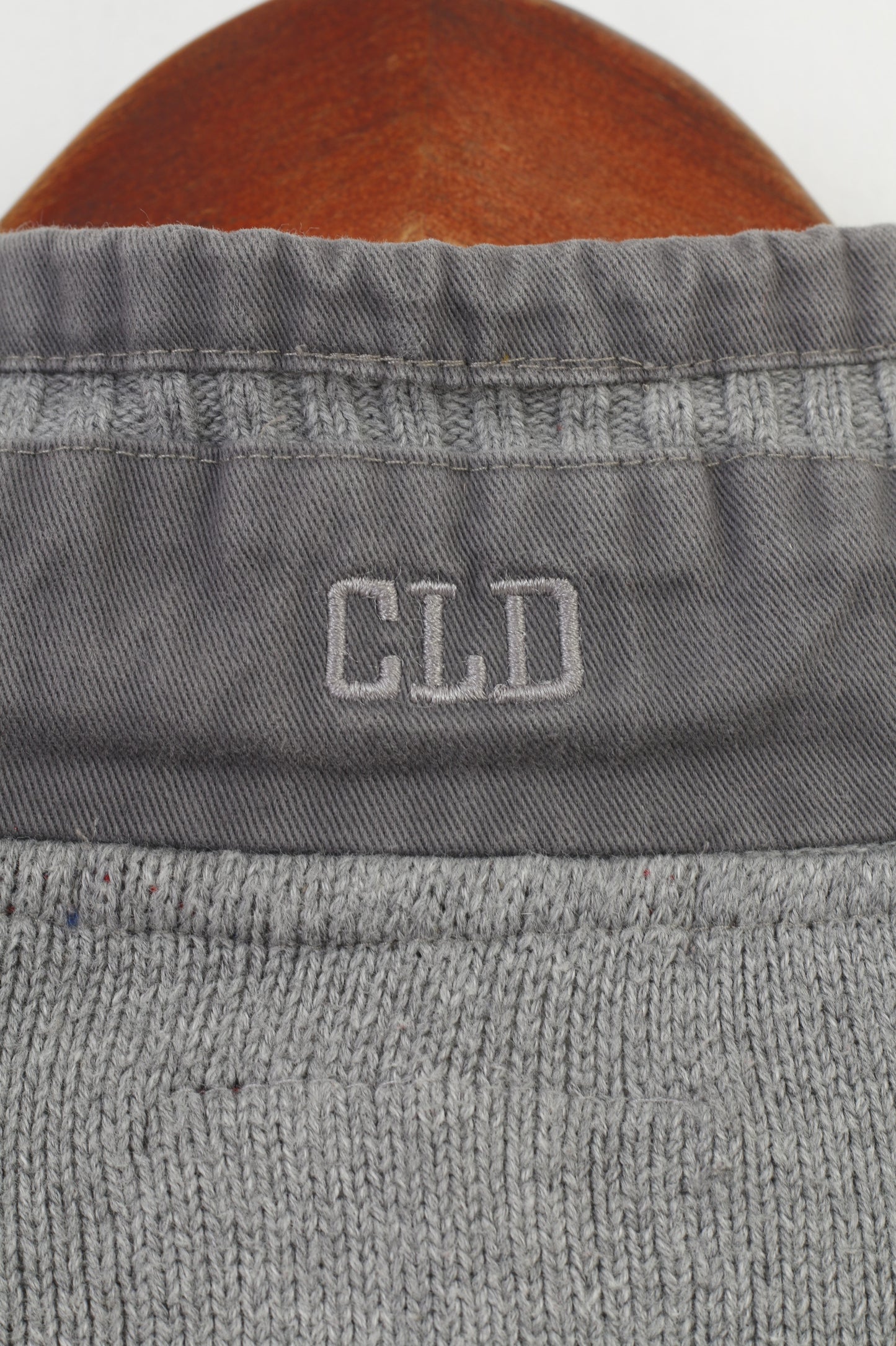 Colorado Denim hommes 2XL pull pull fermeture éclair complète gris coton sweat-shirt haut 