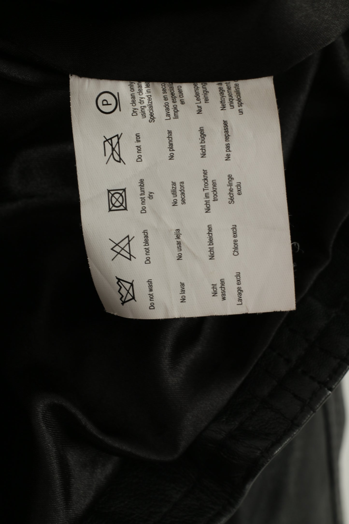 EDC Women S Jacket Black Sheep Leather Biker Soft Designed Ramons Zip Up Top
