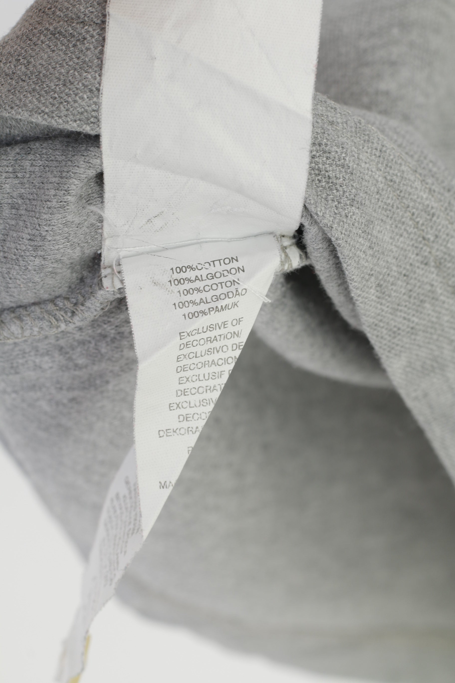 Original Penguin Men XXL Polo Shirt Grey Cotton Heritage Slim Fit Collar Bottoms Vintage  Top