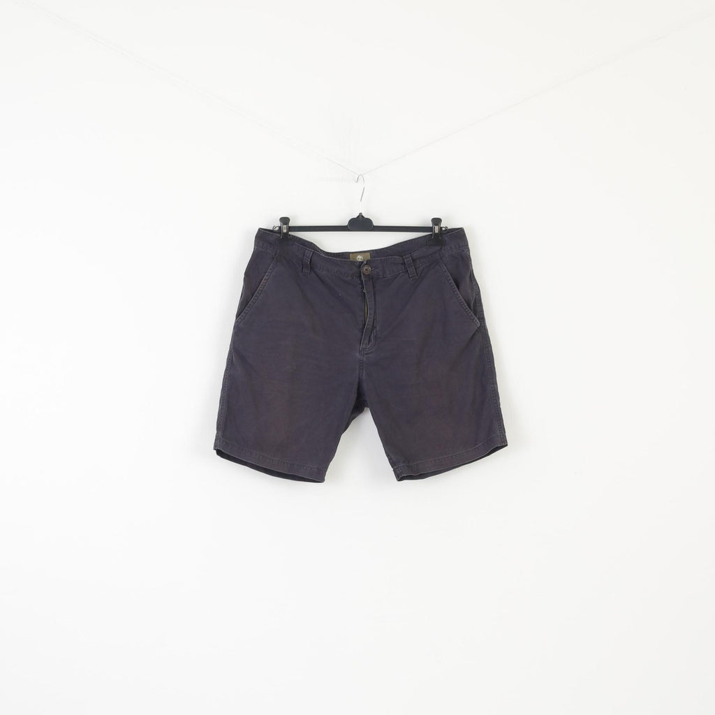 Timberland Men 40 56 Shorts Navy Cotton Outdoor Hiking Classic Bermuda