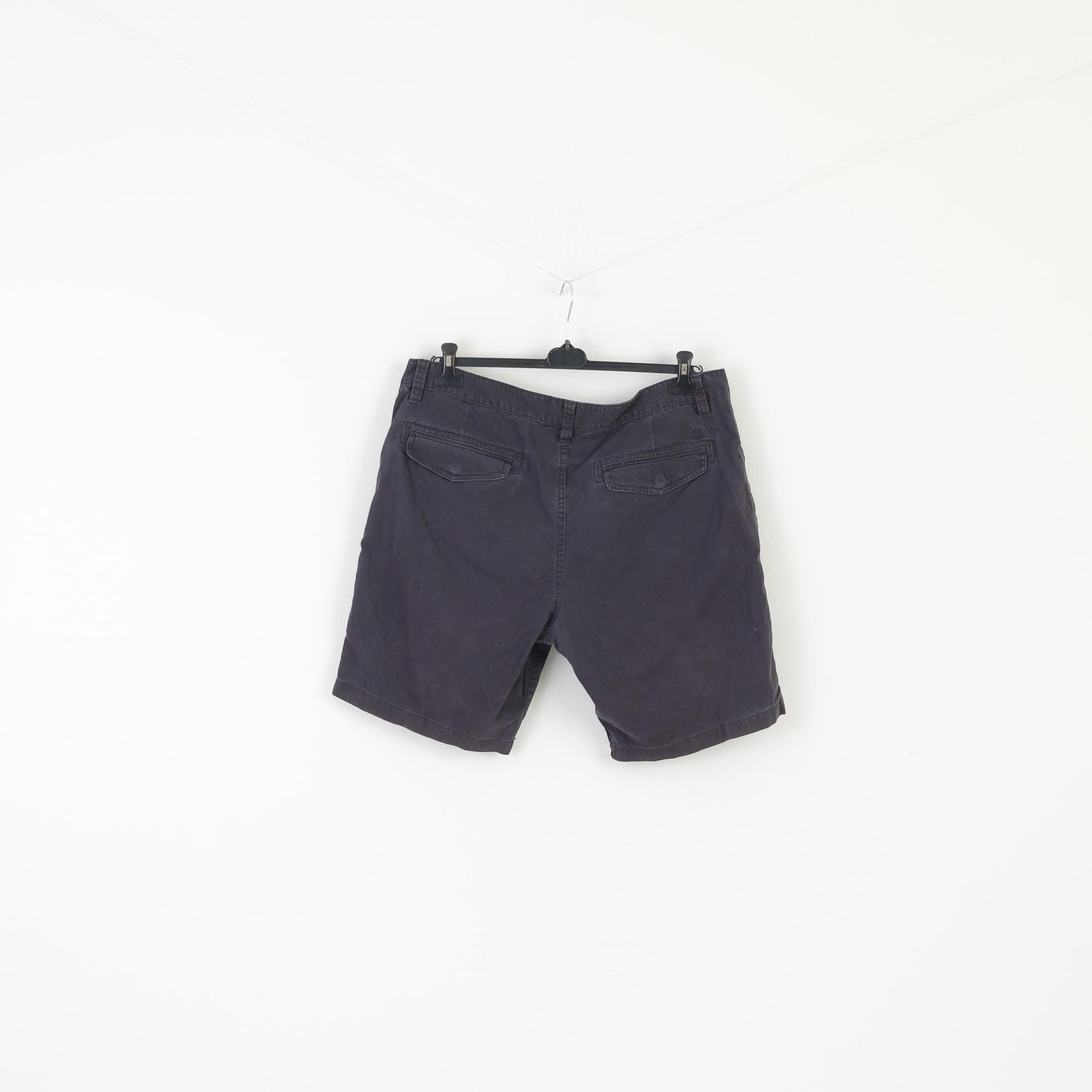 Timberland Hommes 40 56 Shorts Marine Coton Randonnée En Plein Air Bermuda Classique