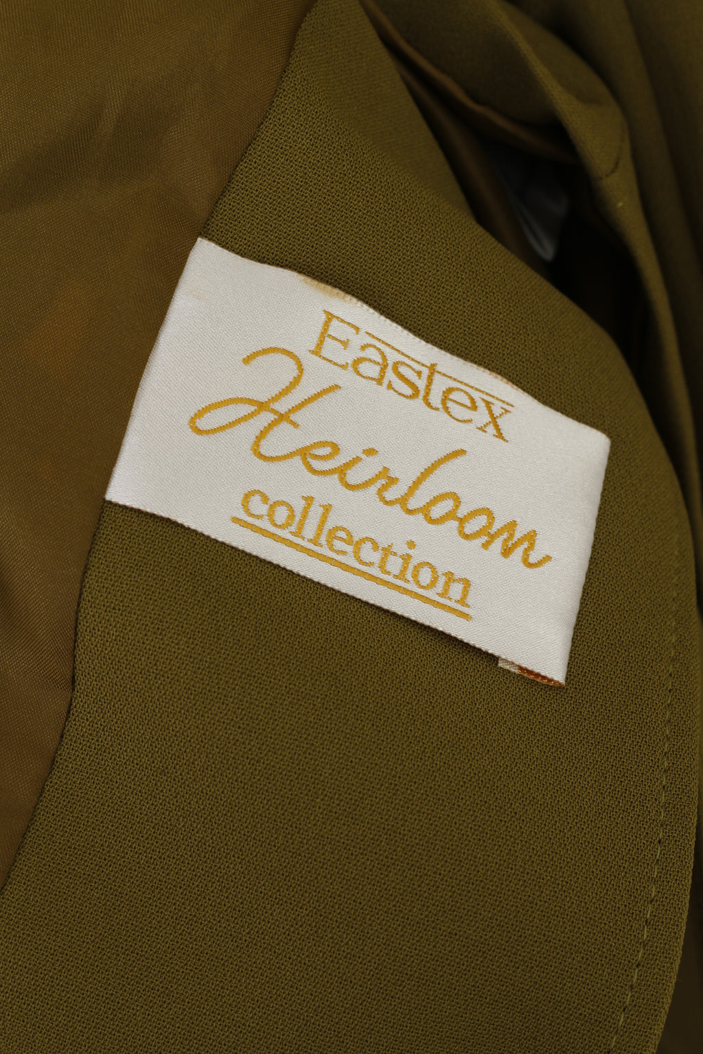 Eastex Heirloom Women 20 46 XL Blazer Green Shiny Sinlge Breasted Classic Jacket