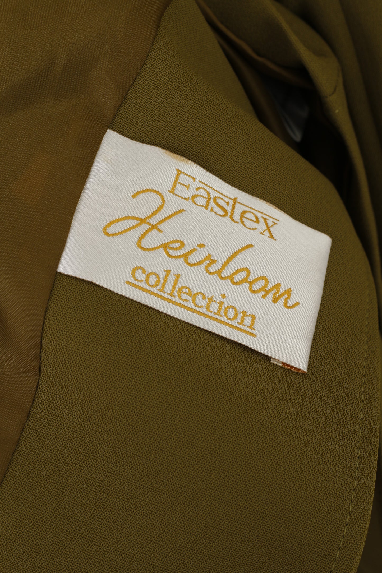 Eastex Heirloom Women 20 46 XL Blazer Verde lucido Giacca classica monopetto