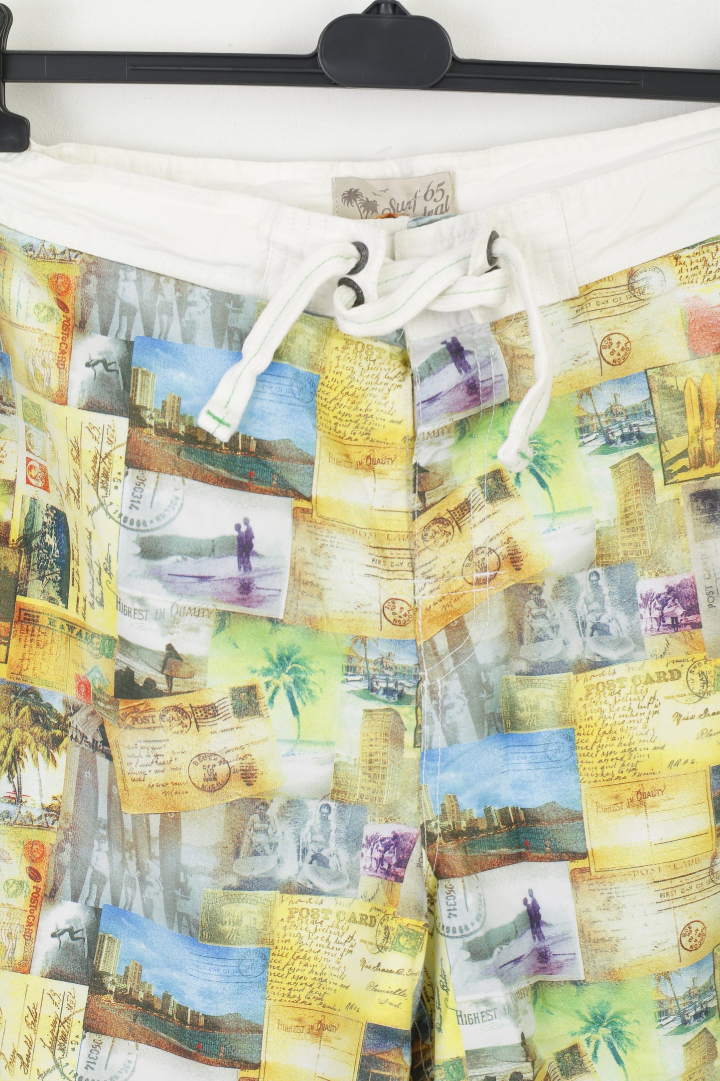 Surf 65 Central Men L Shorts Multicolour Printed Swimpants Summer Bermuda