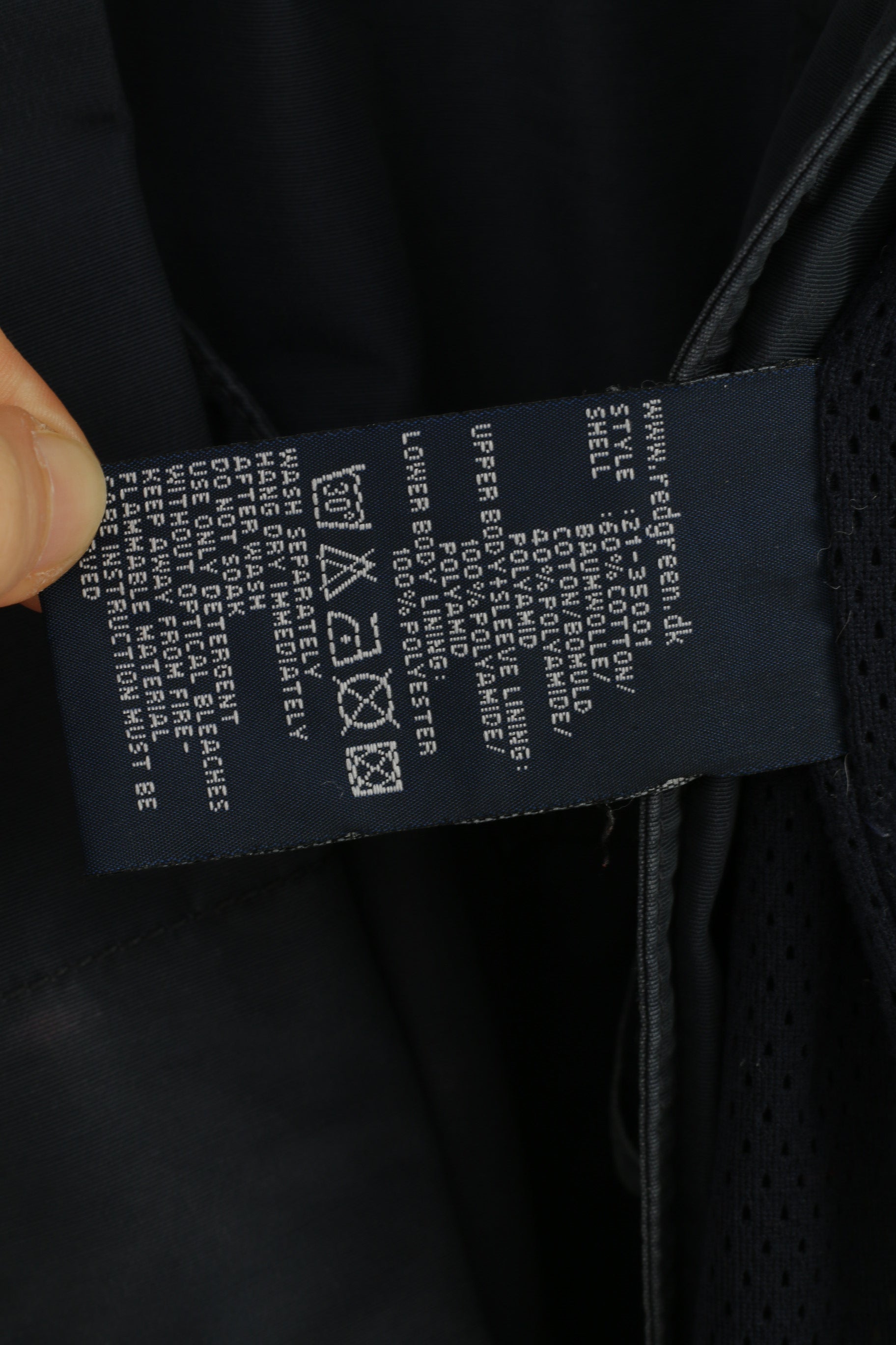 Rouge Vert Hommes Veste Marine Coton Nylon Mélange Duffle À Capuchon Extérieur Vintage Poches Haut